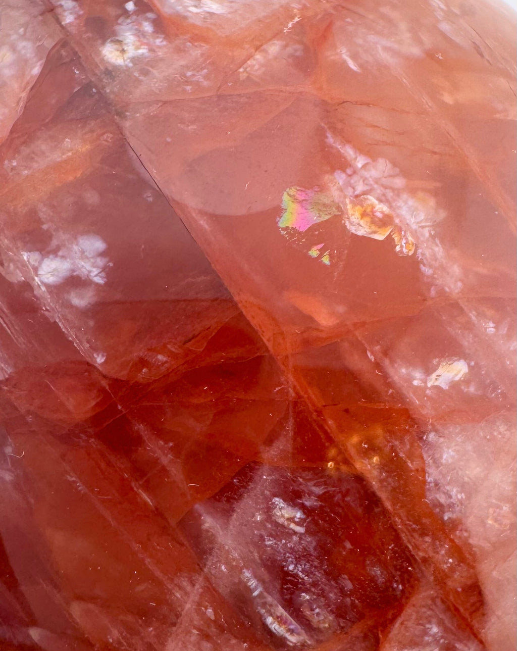 Fire Quartz Sphere