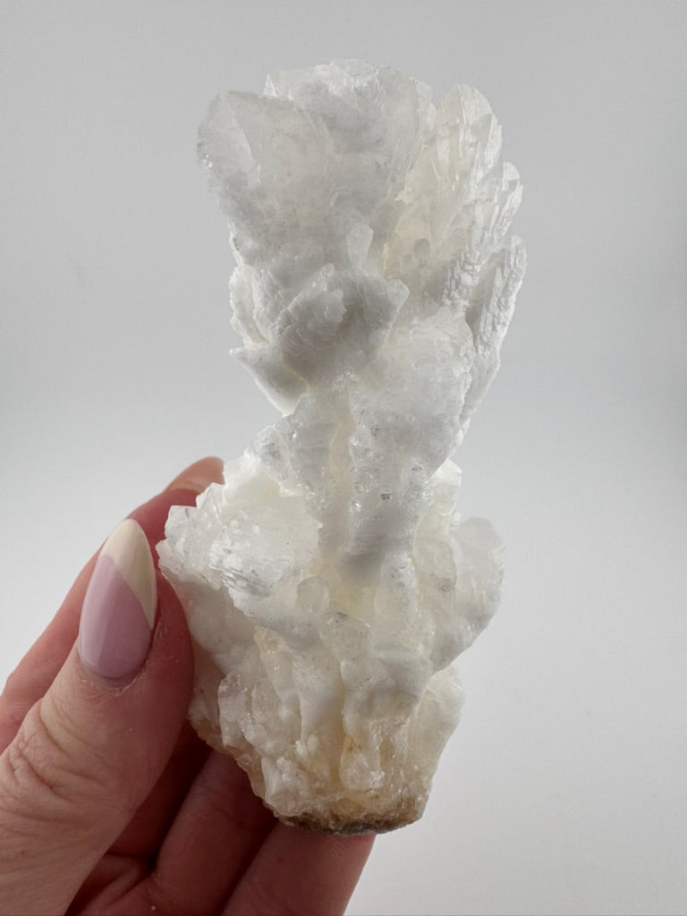 White Hydrozincite Cluster