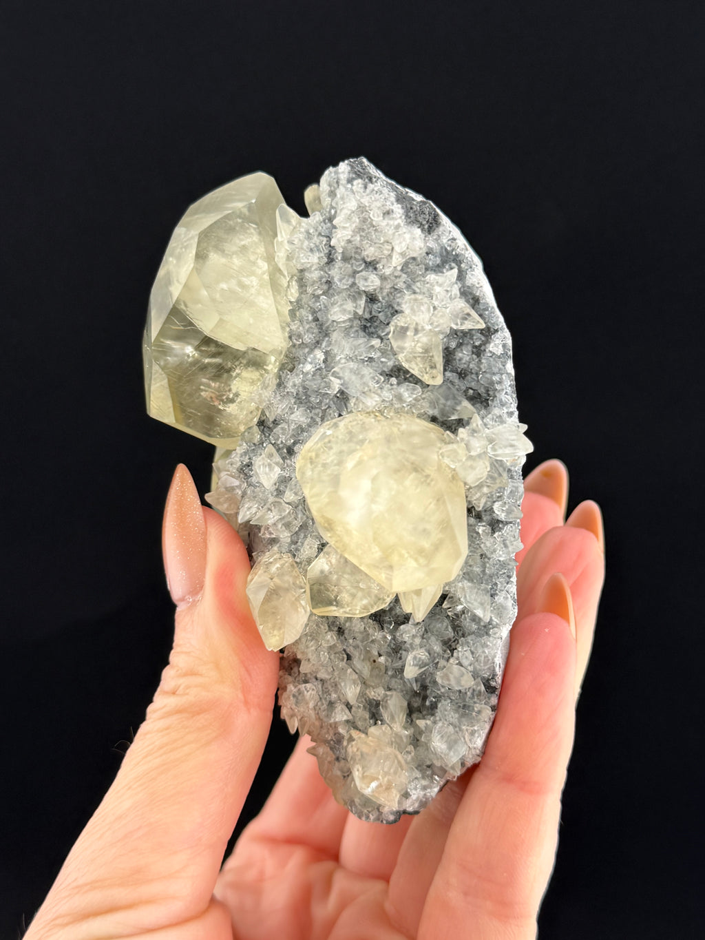 Yellow Diamond Calcite, Anhui, China