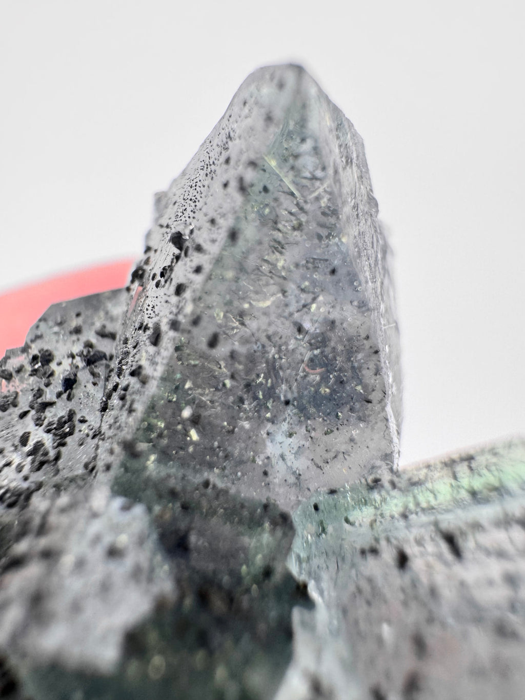 Golden Rutile Fluorite with Pyrite from Inner Mongolia