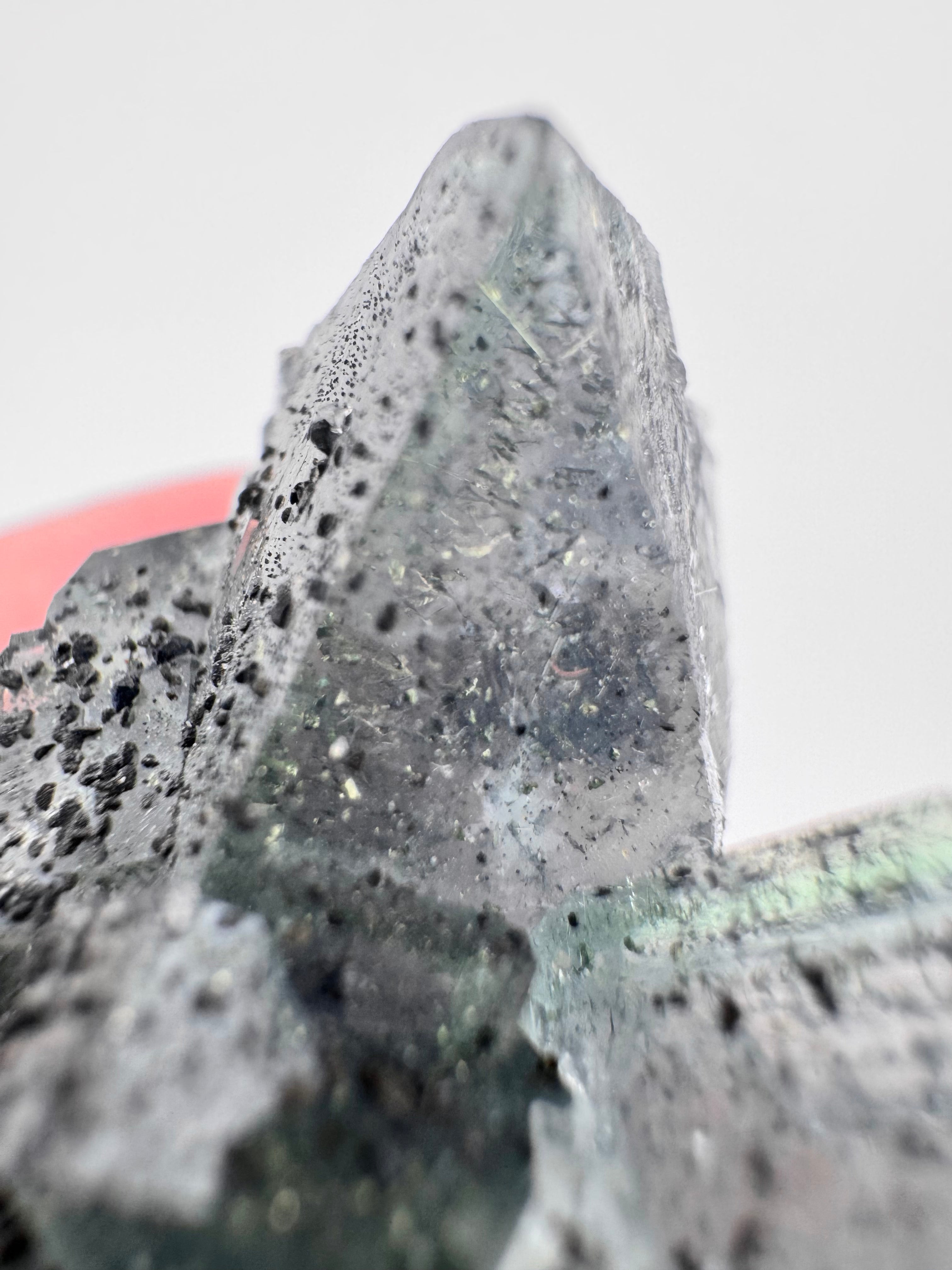 Golden Rutile Fluorite with Pyrite from Inner Mongolia