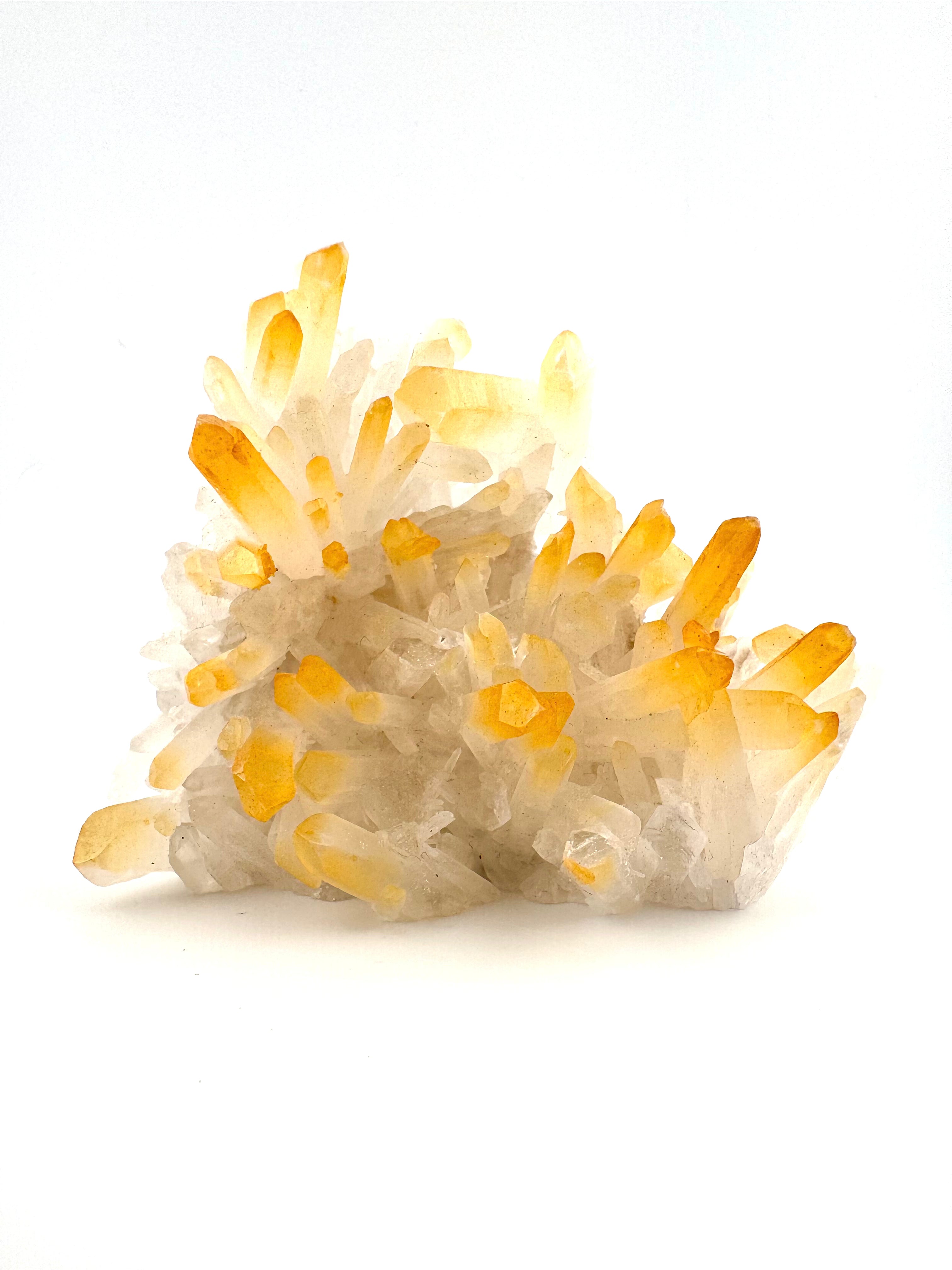 Mango Quartz Cluster