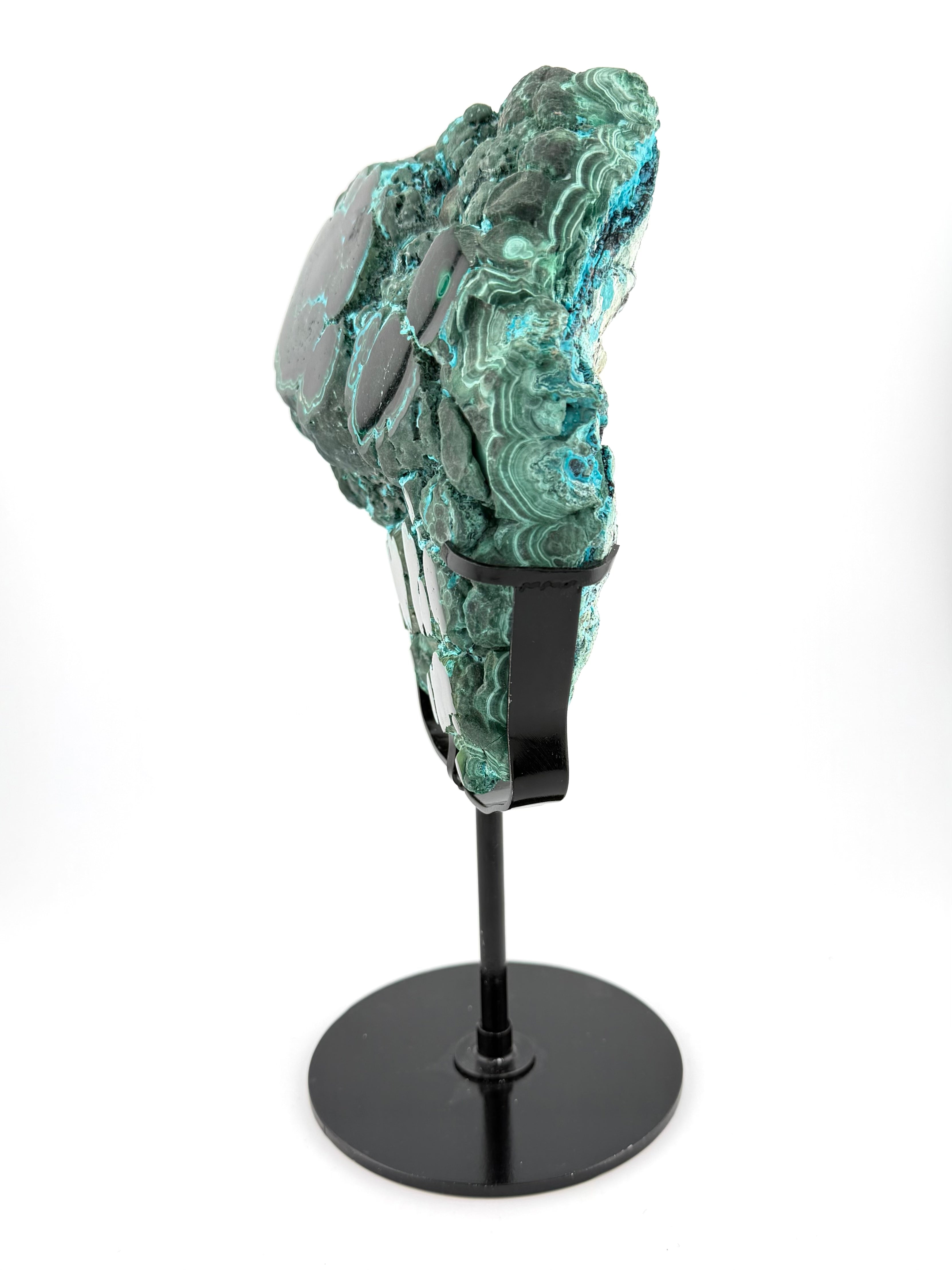 Botryoidal Chrysocolla with Malachite