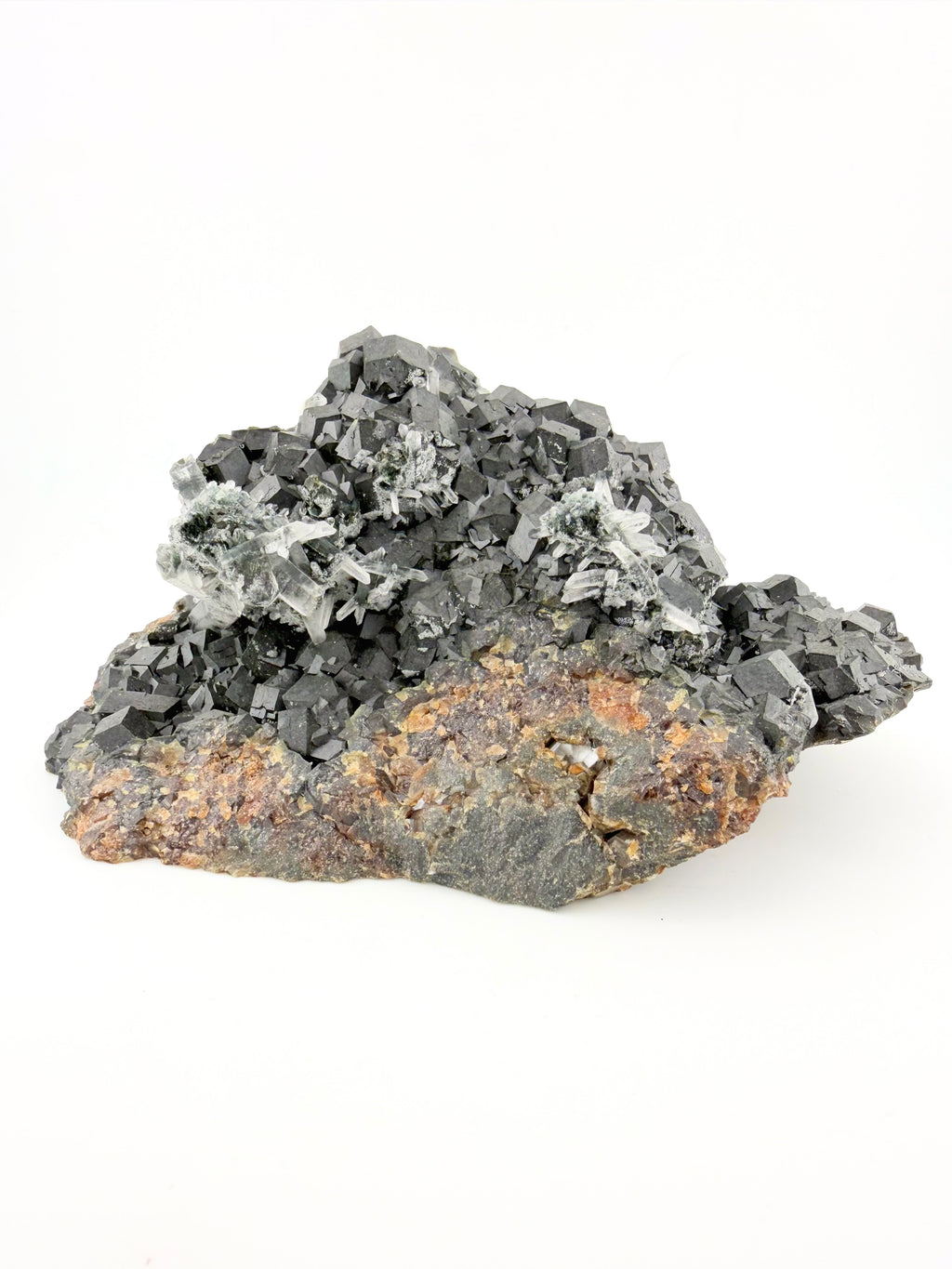 Andradite Garnet, Calcite & Quartz
