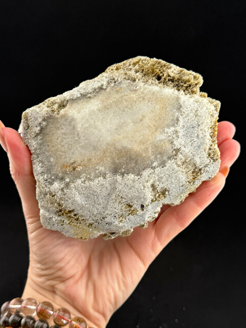 Scheelite on Muscovite, Sichuan, China
