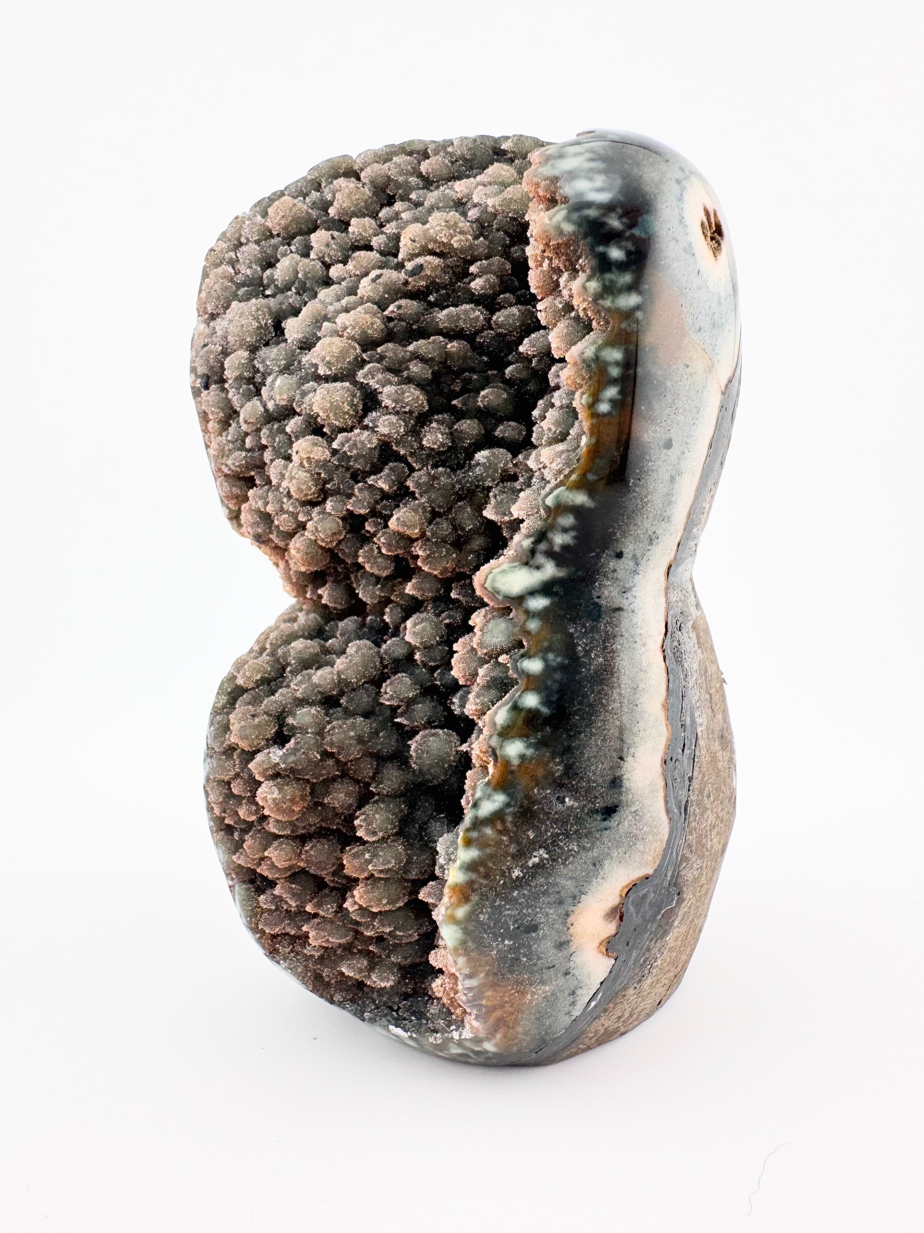 Green and Red Amethyst from Brazil