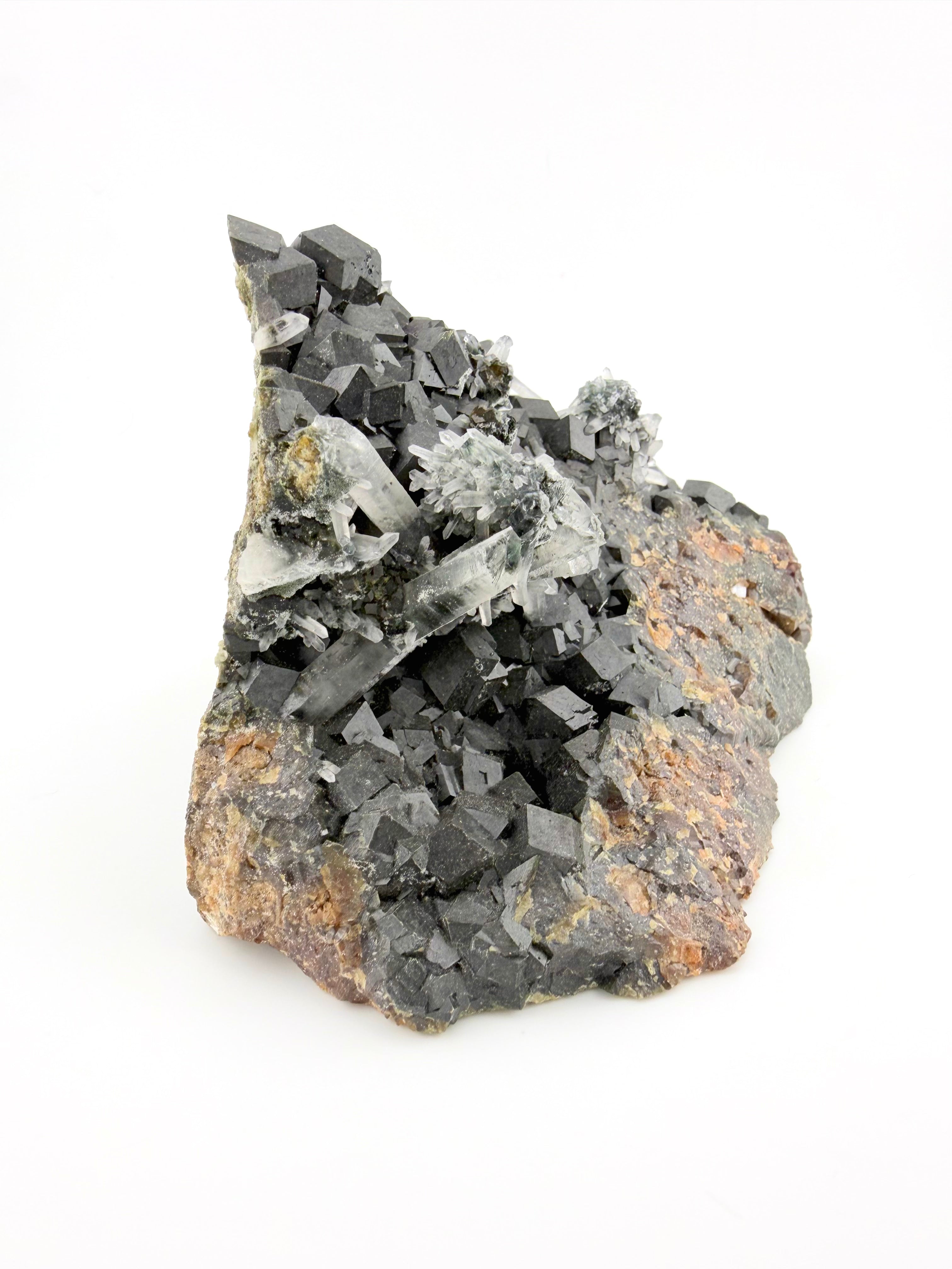 Andradite Garnet, Calcite & Quartz