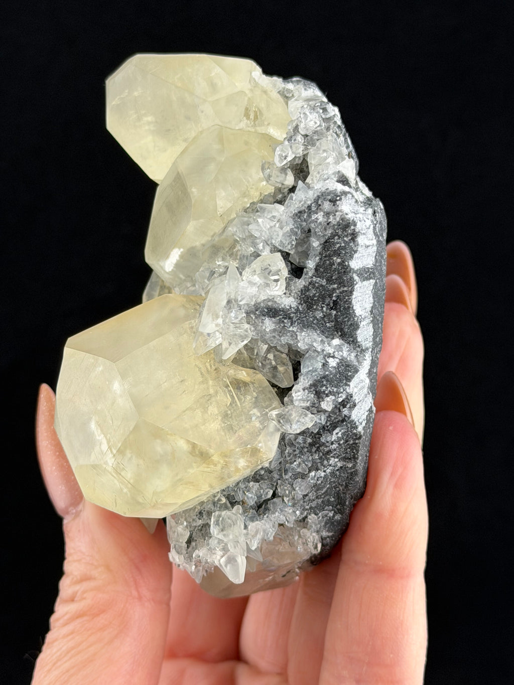Yellow Diamond Calcite, Anhui, China
