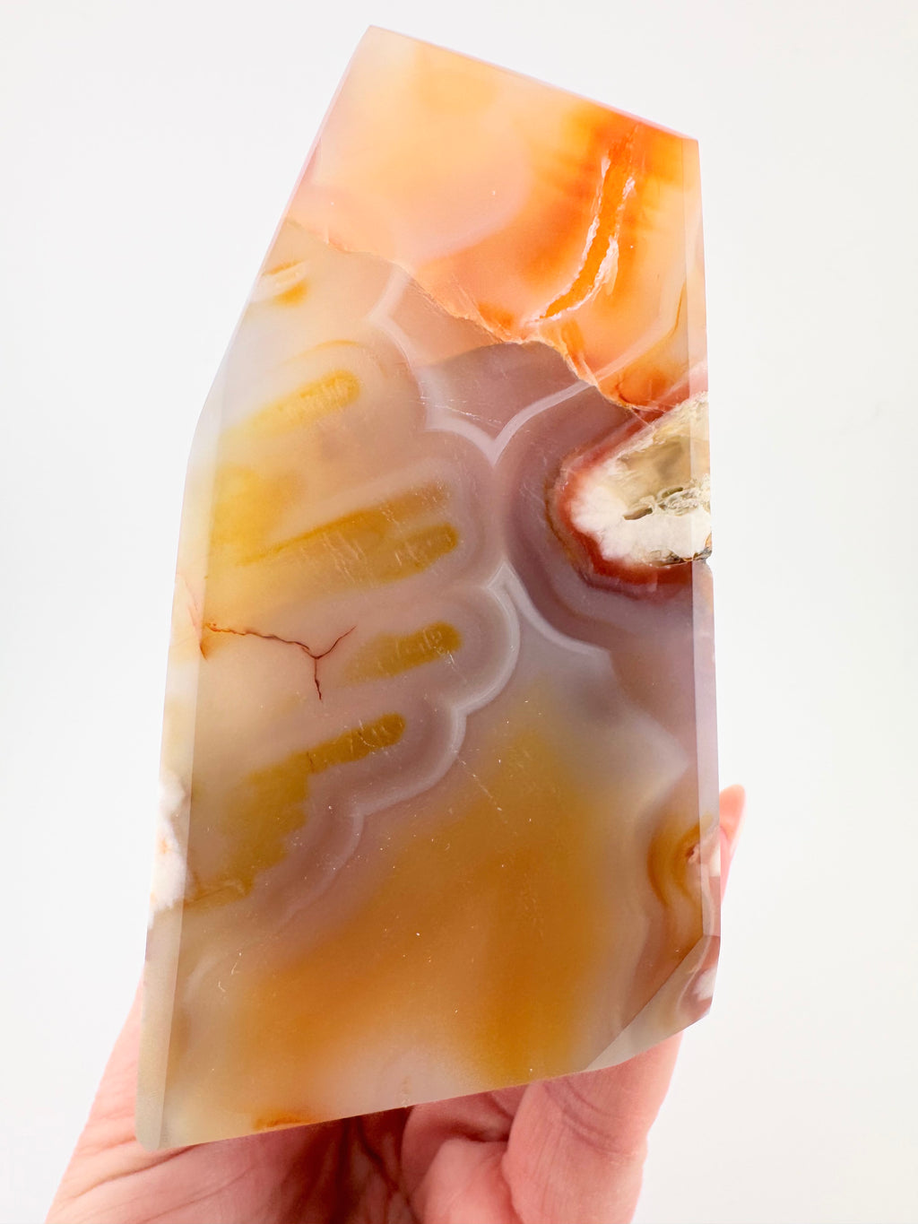 Cherry Blossom Agate Freeform