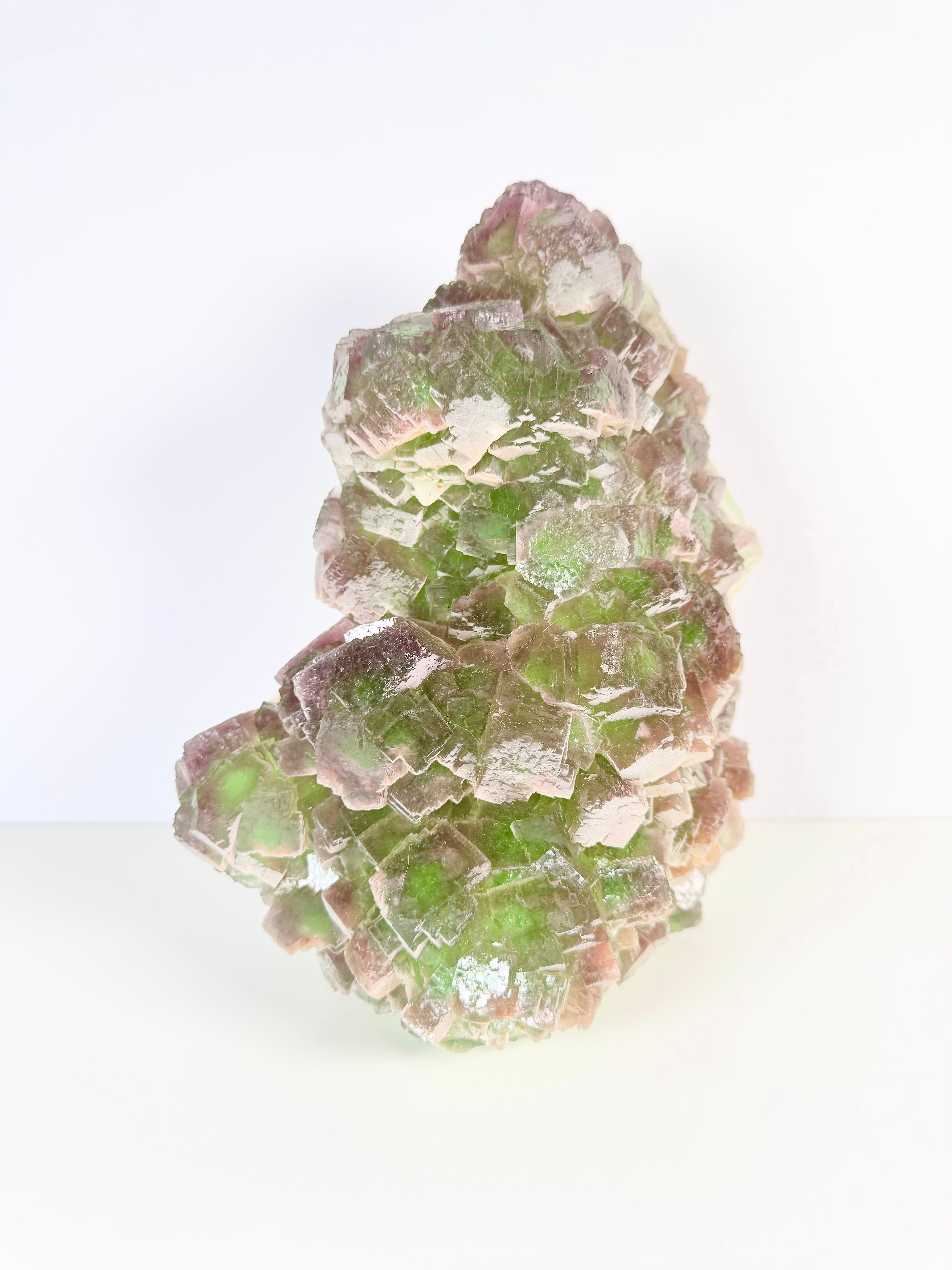 8kg Green Purple Sugar Fluorite