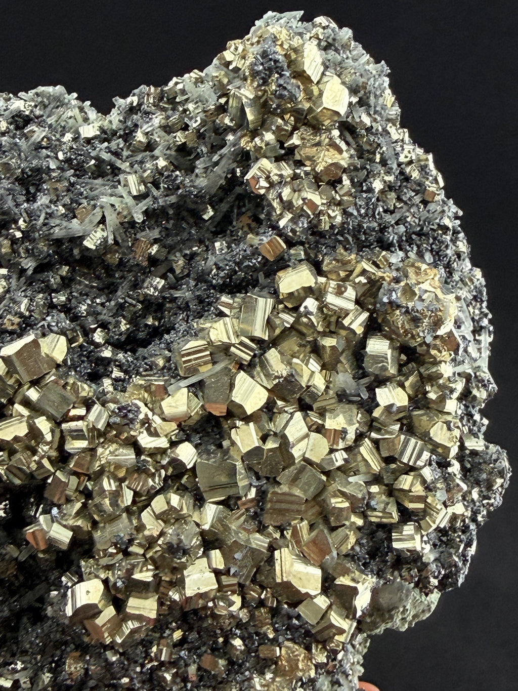 Pyrite, Galena & Quartz, Madan Ore Field, Bulgaria