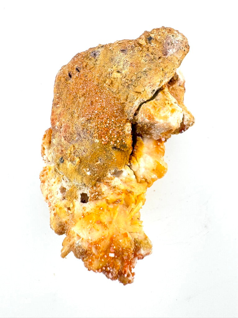 Vanadinite on Barite