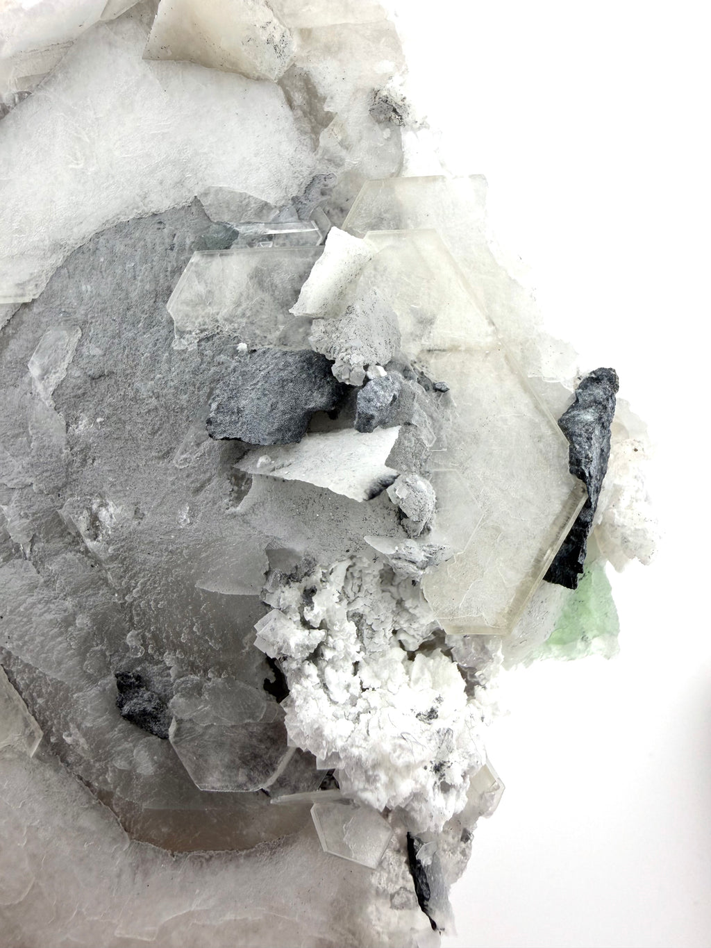 Sandwich Calcite with Fluorite