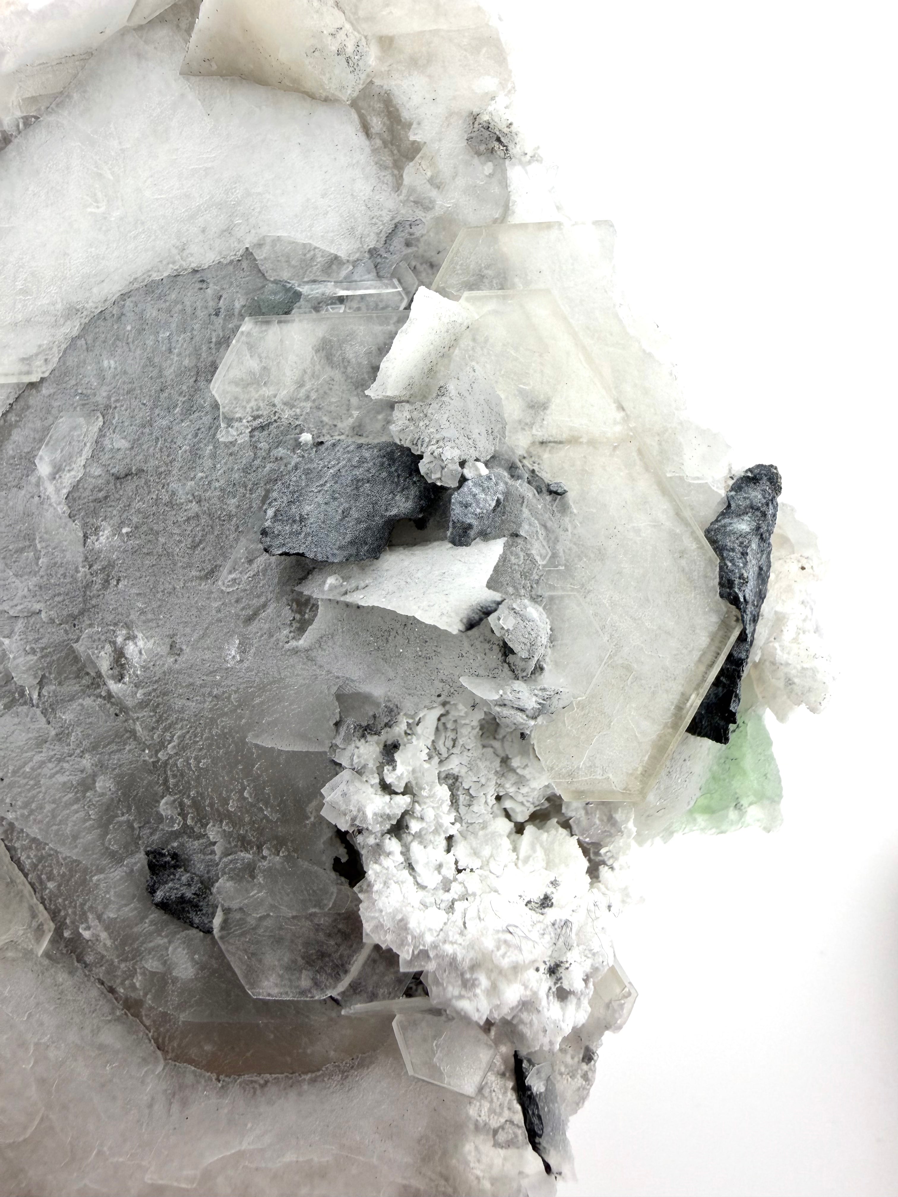 Sandwich Calcite with Fluorite