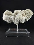 Green Feather and White Petal Calcite, Inner Mongolia
