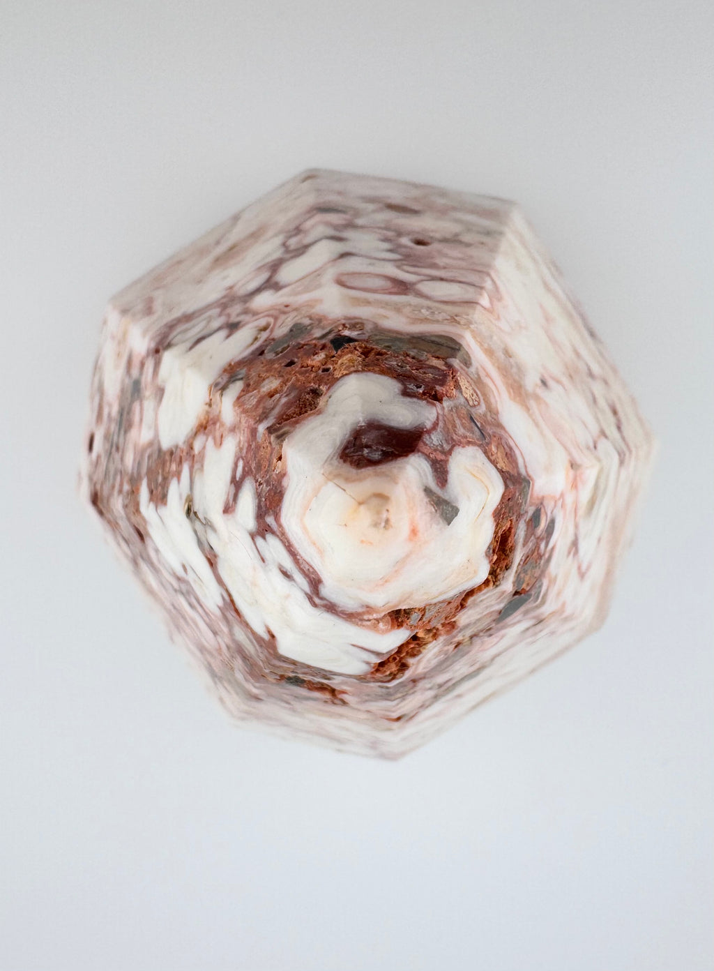 1.5kg Chocolate Calcite Diamond