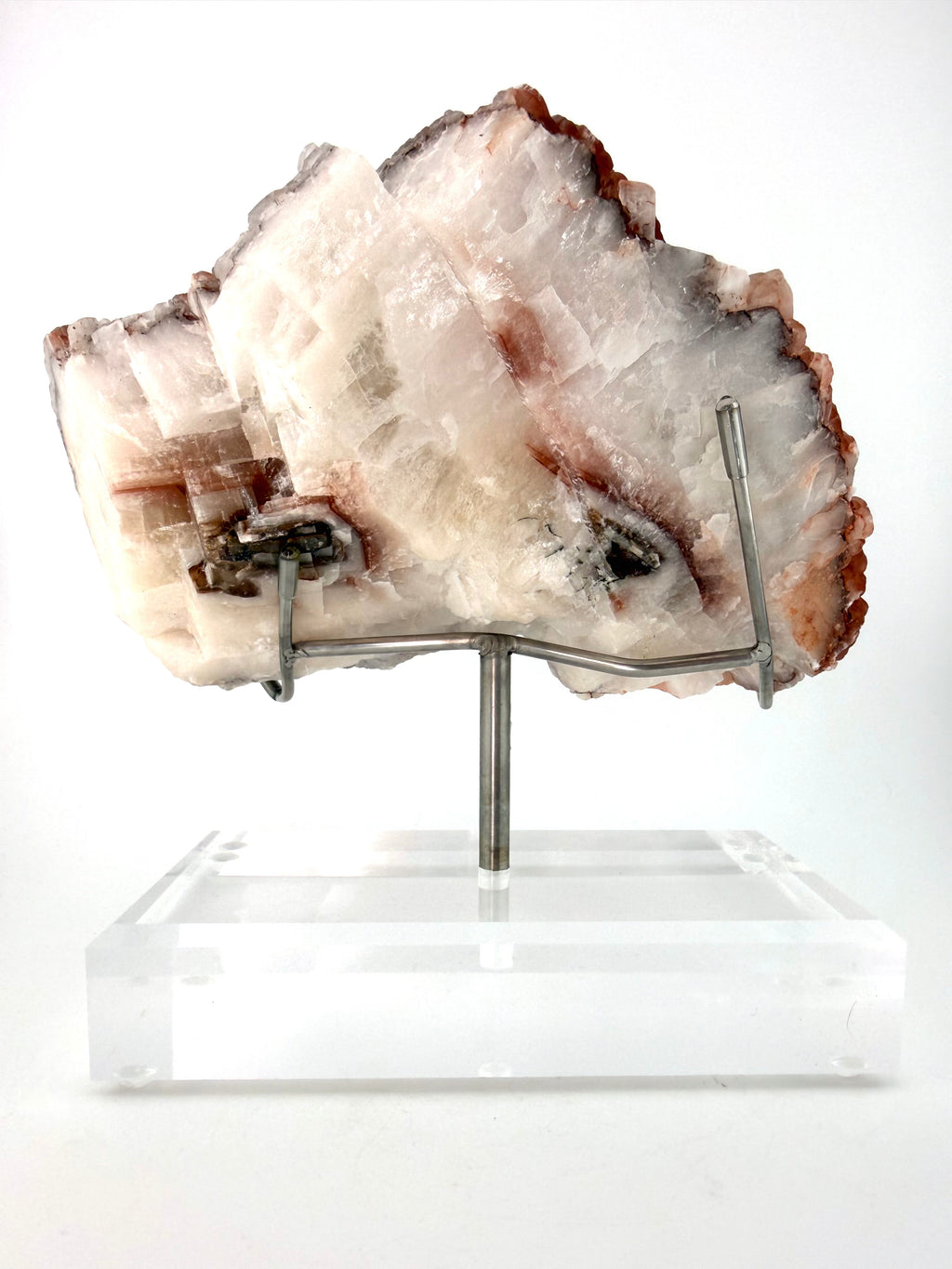 Red “Dragon Scale” Calcite