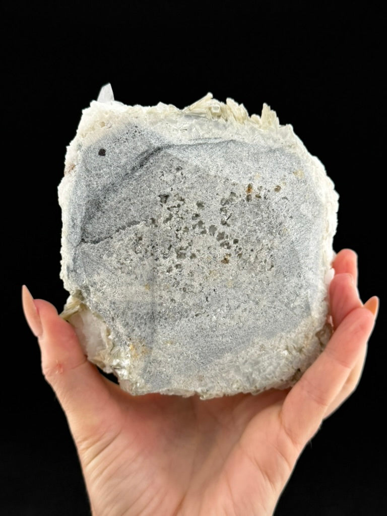 Aquamarine, Scheelite and Muscovite, Sichuan, China