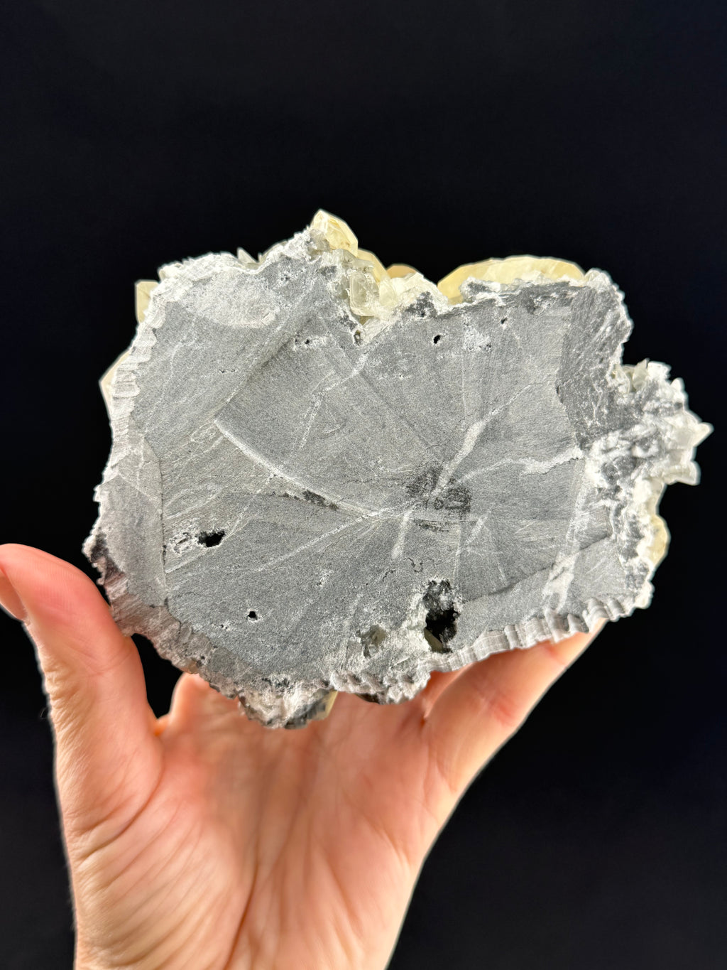 Yellow Diamond Calcite, Anhui, China