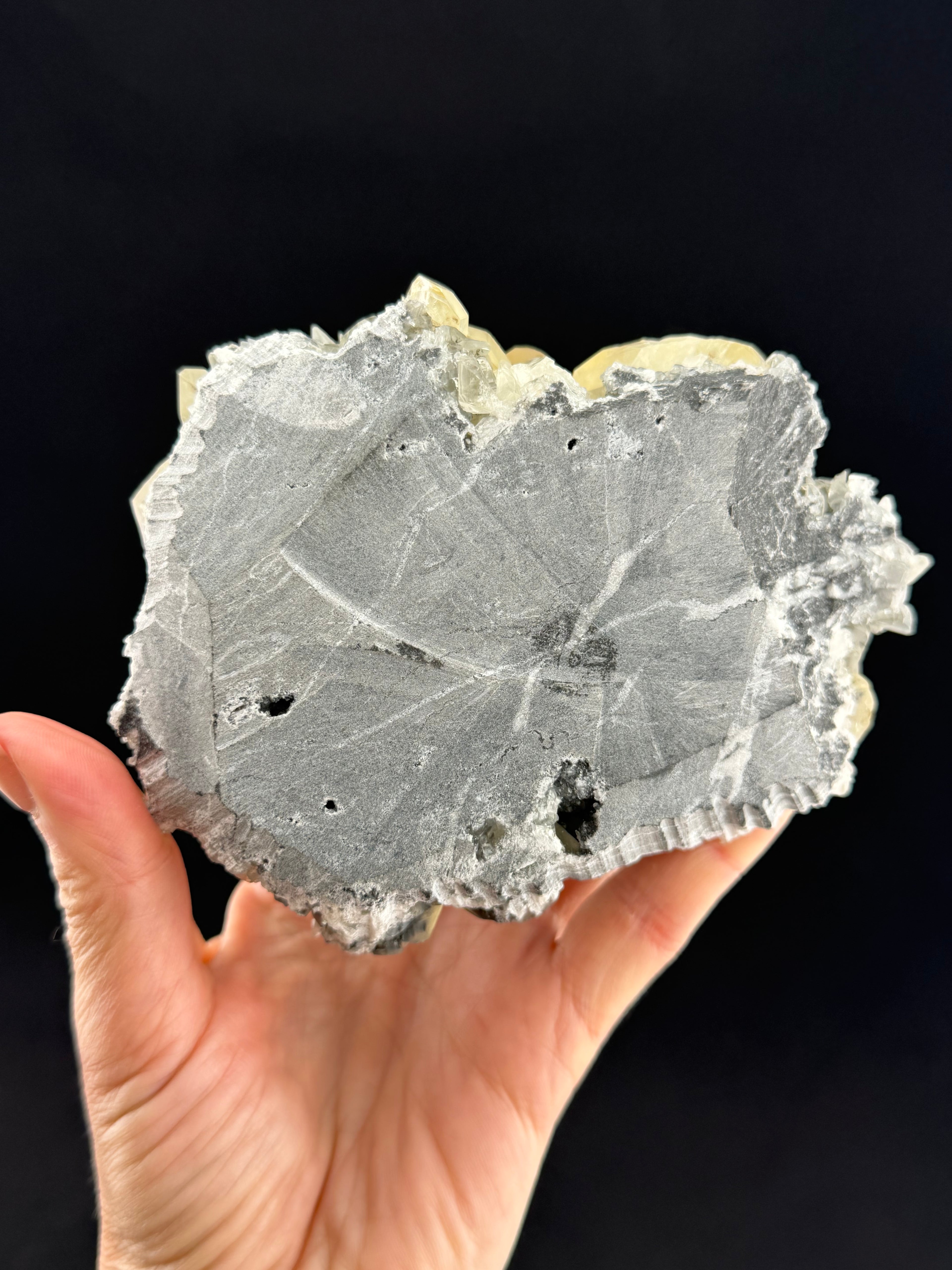 Yellow Diamond Calcite, Anhui, China