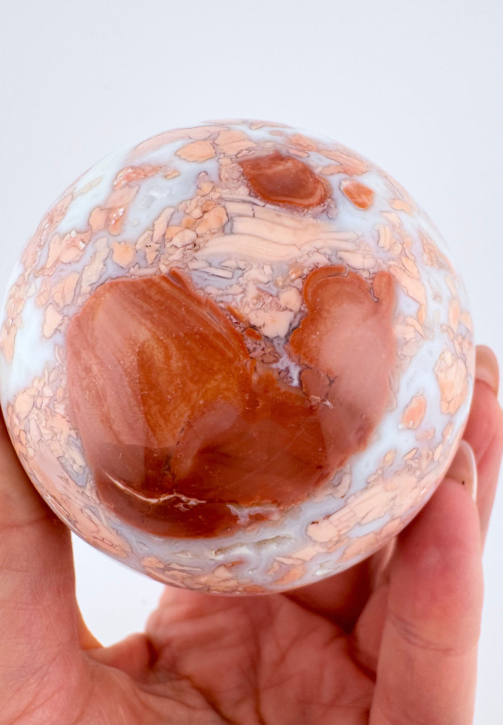 Candy Agate Druzy Sphere