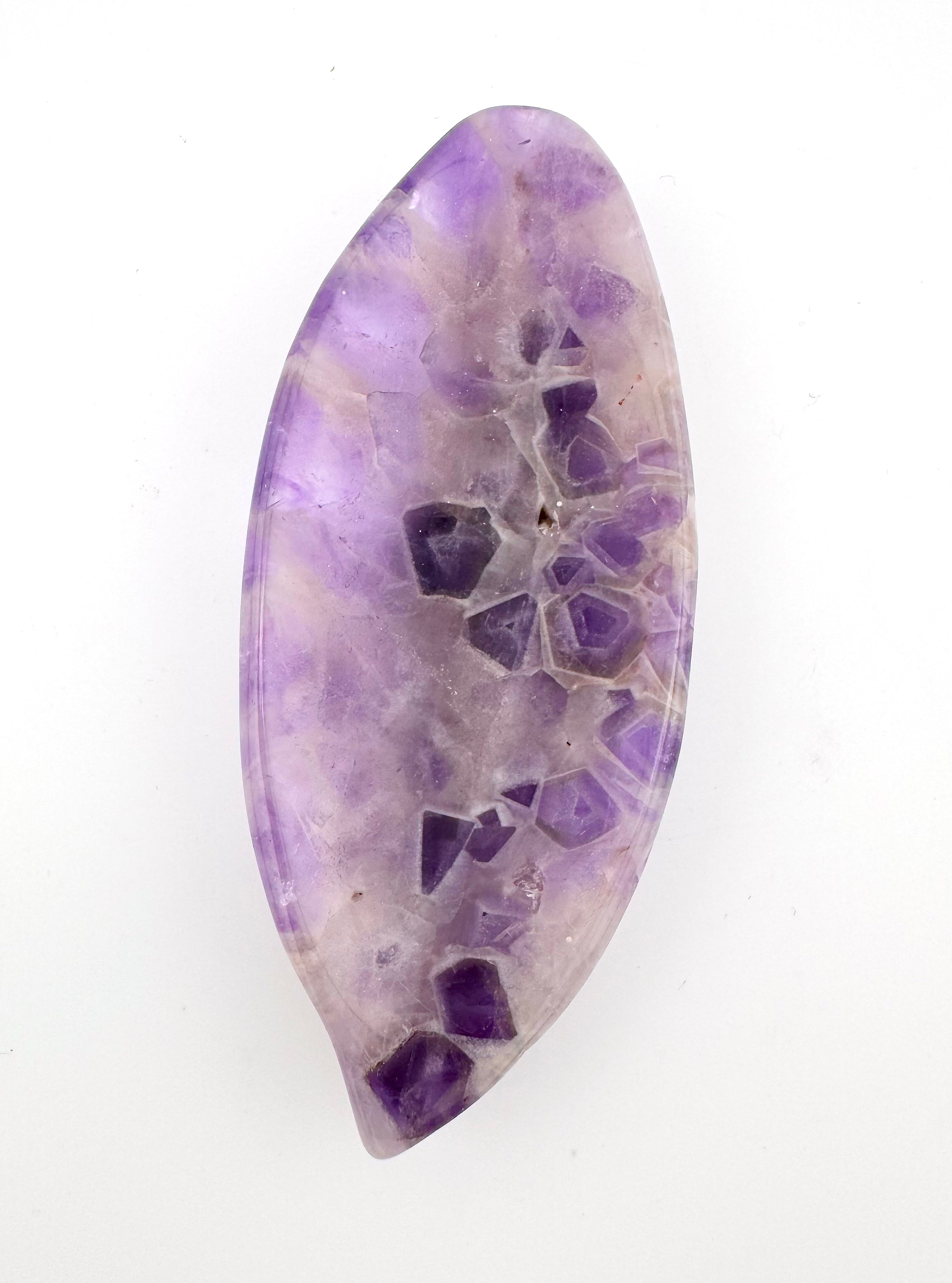 Leaf Shaped Amethyst Bowl