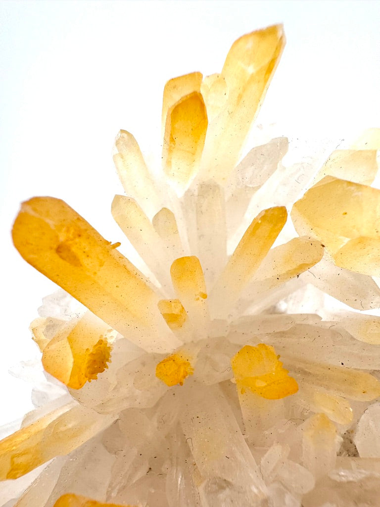 Mango Quartz Cluster