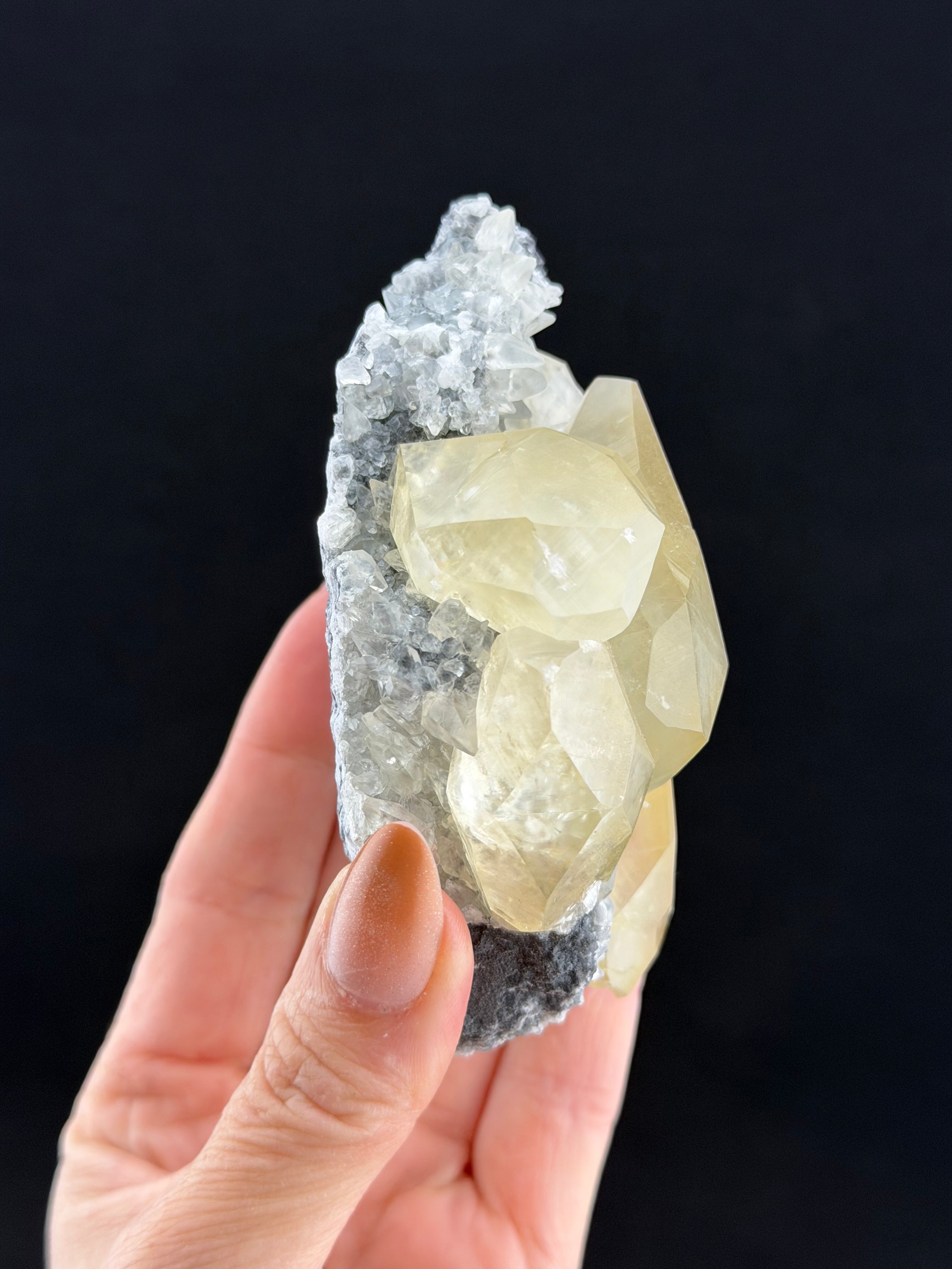 Yellow Diamond Calcite, Anhui, China