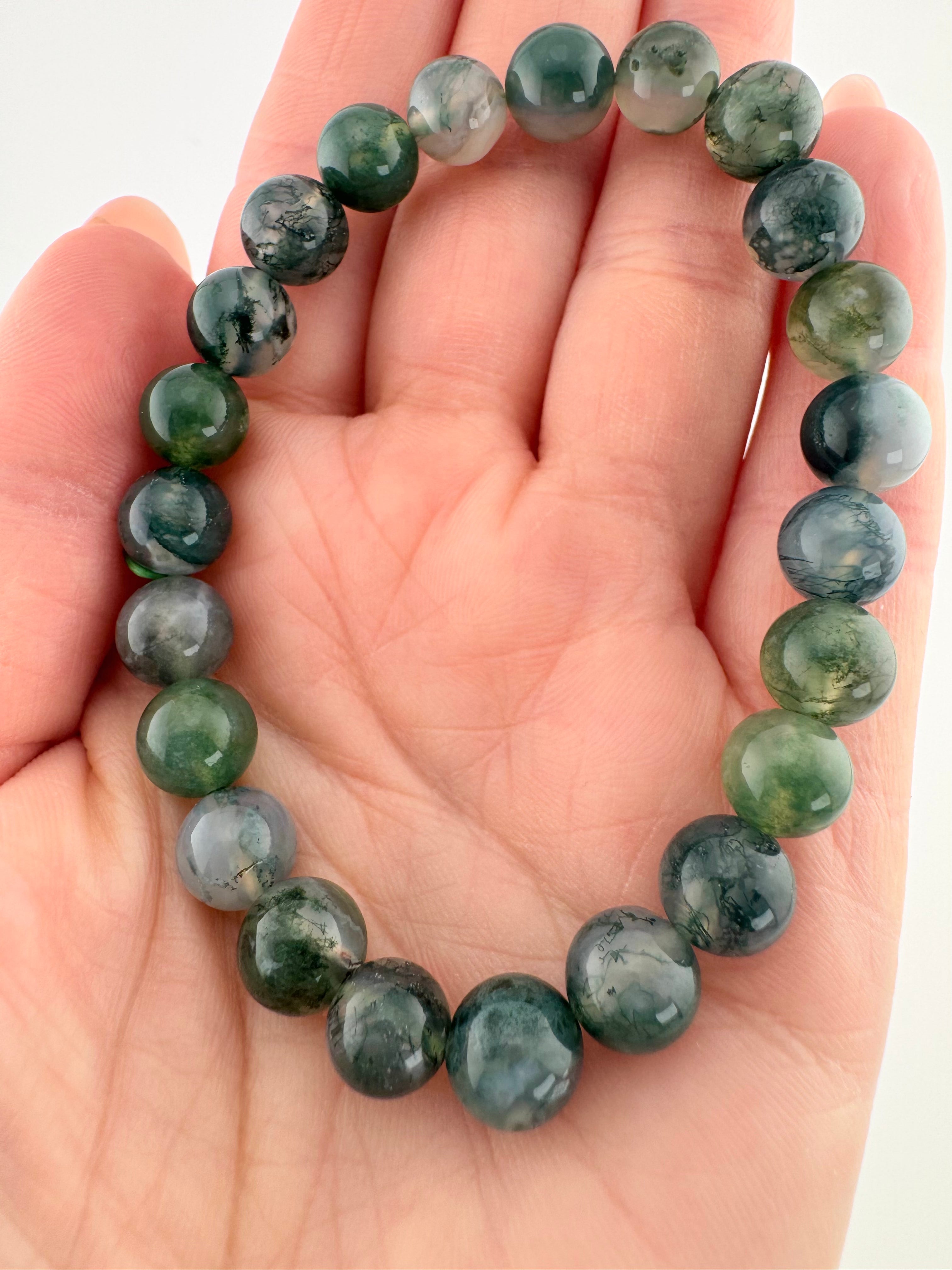 Moss Agate Bracelet