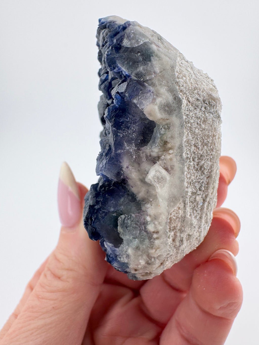 Blueberry (Botryoidal) Fluorite, Huanggangliang Mine, Inner Mongolia
