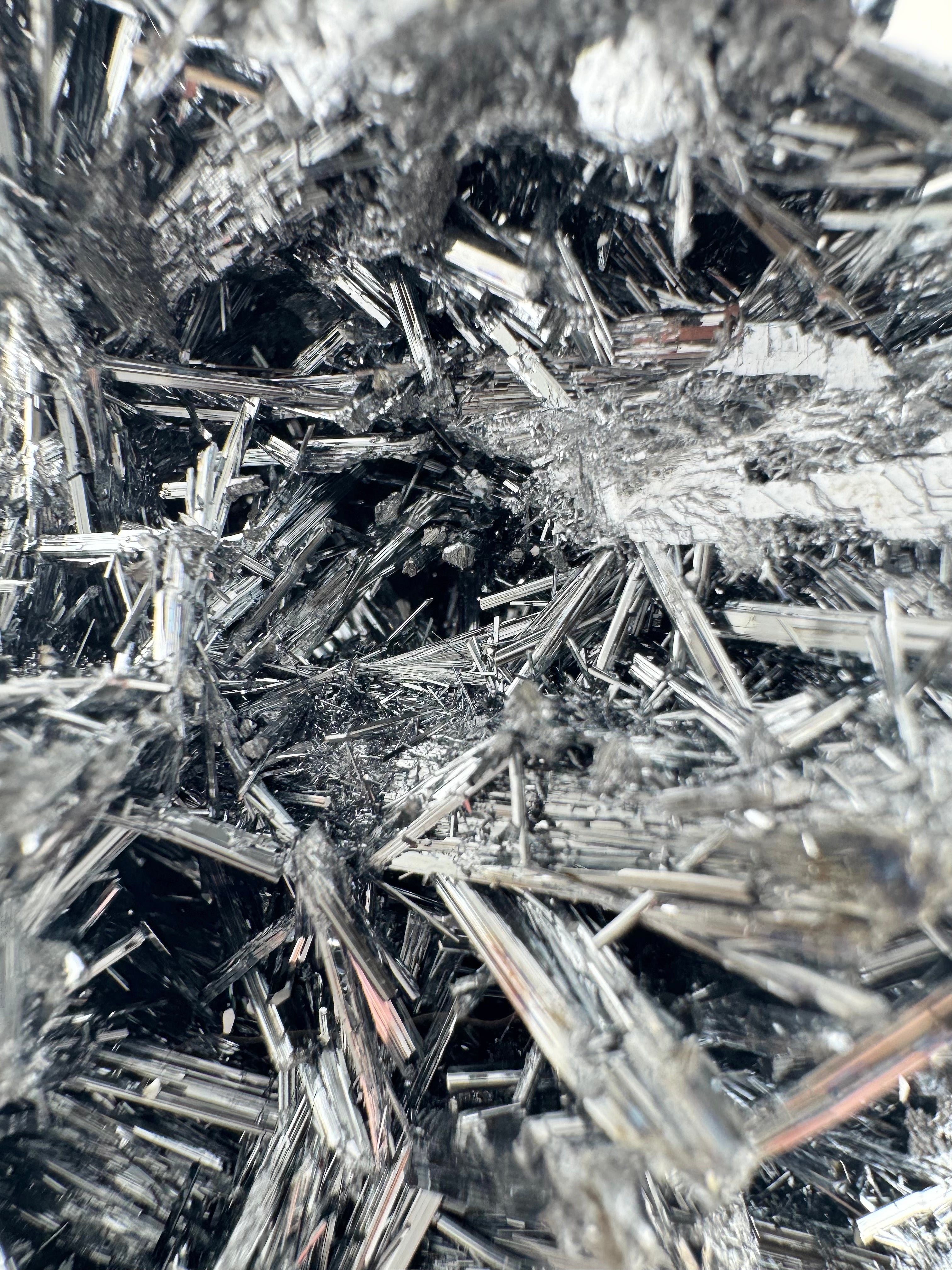 Stibnite Blade Cluster
