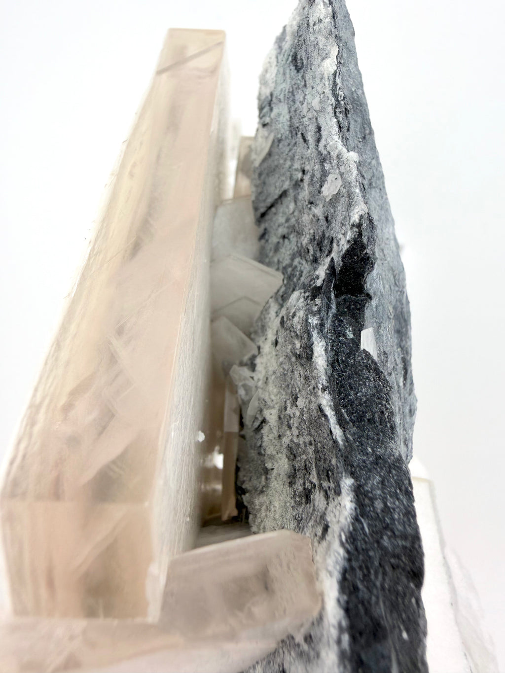 Sandwich Calcite with Fluorite