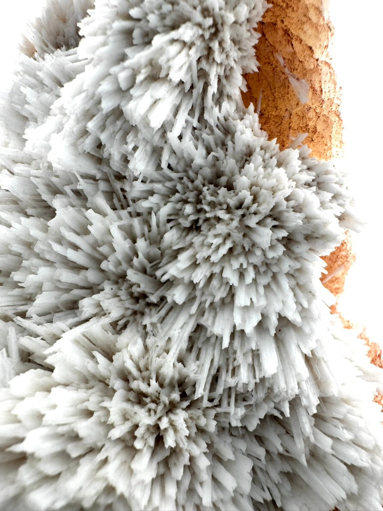 Scolecite with Peachy Stilbite