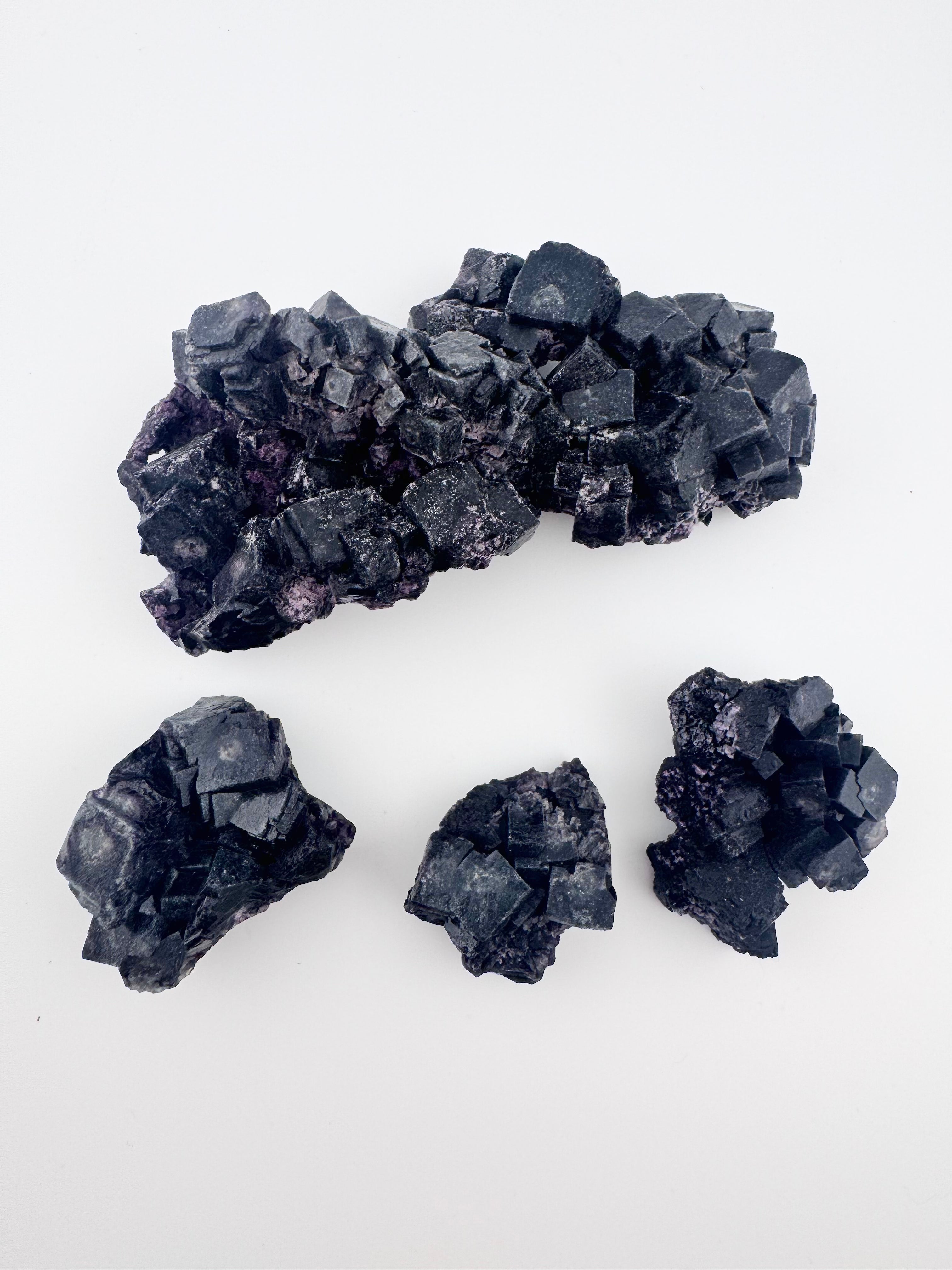 Black Fluorite from Inner Mongolia