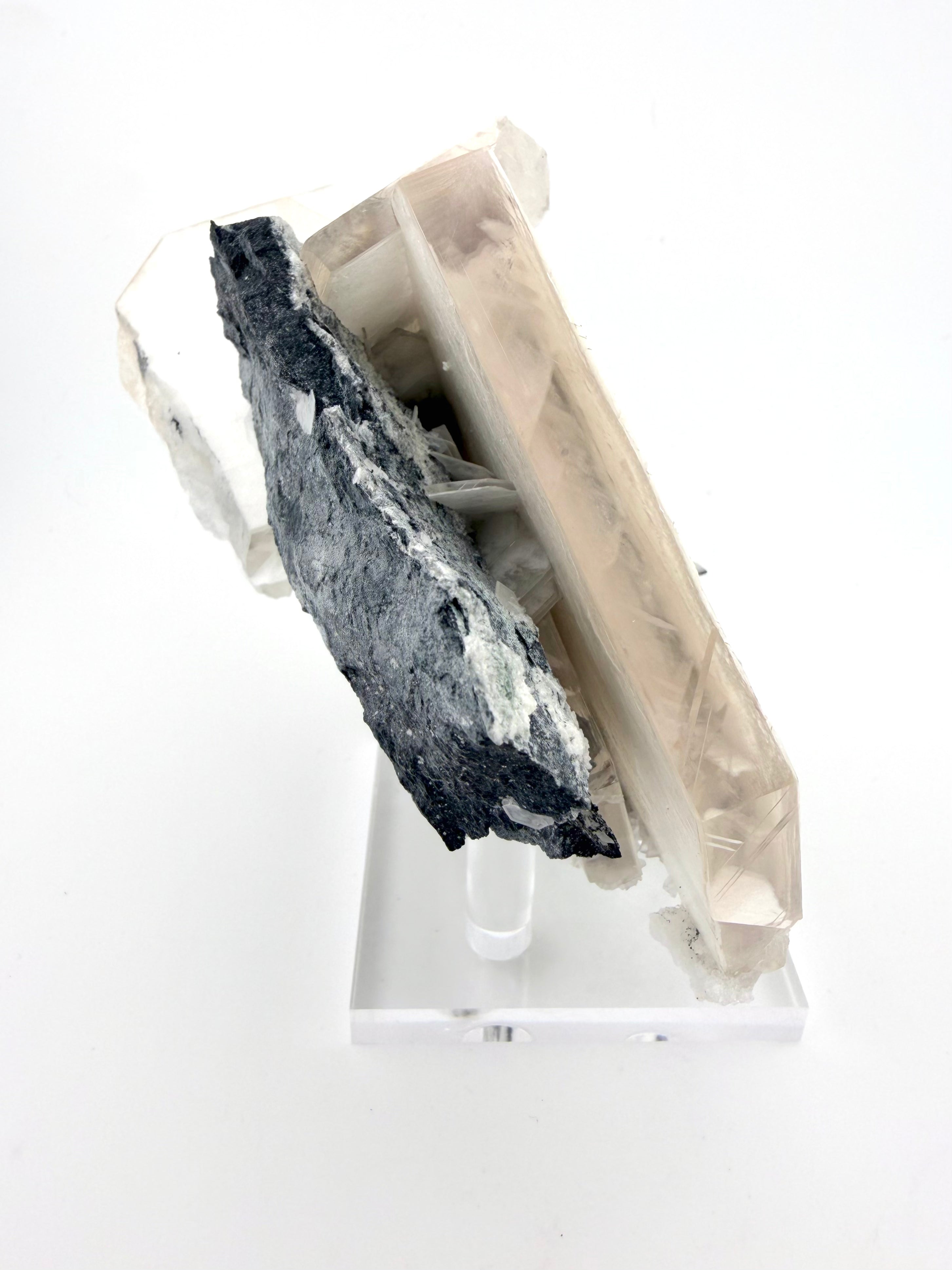 Sandwich Calcite with Fluorite