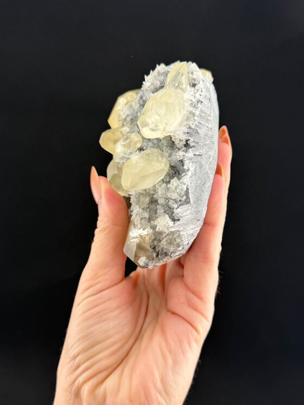 Yellow Diamond Calcite, Anhui, China