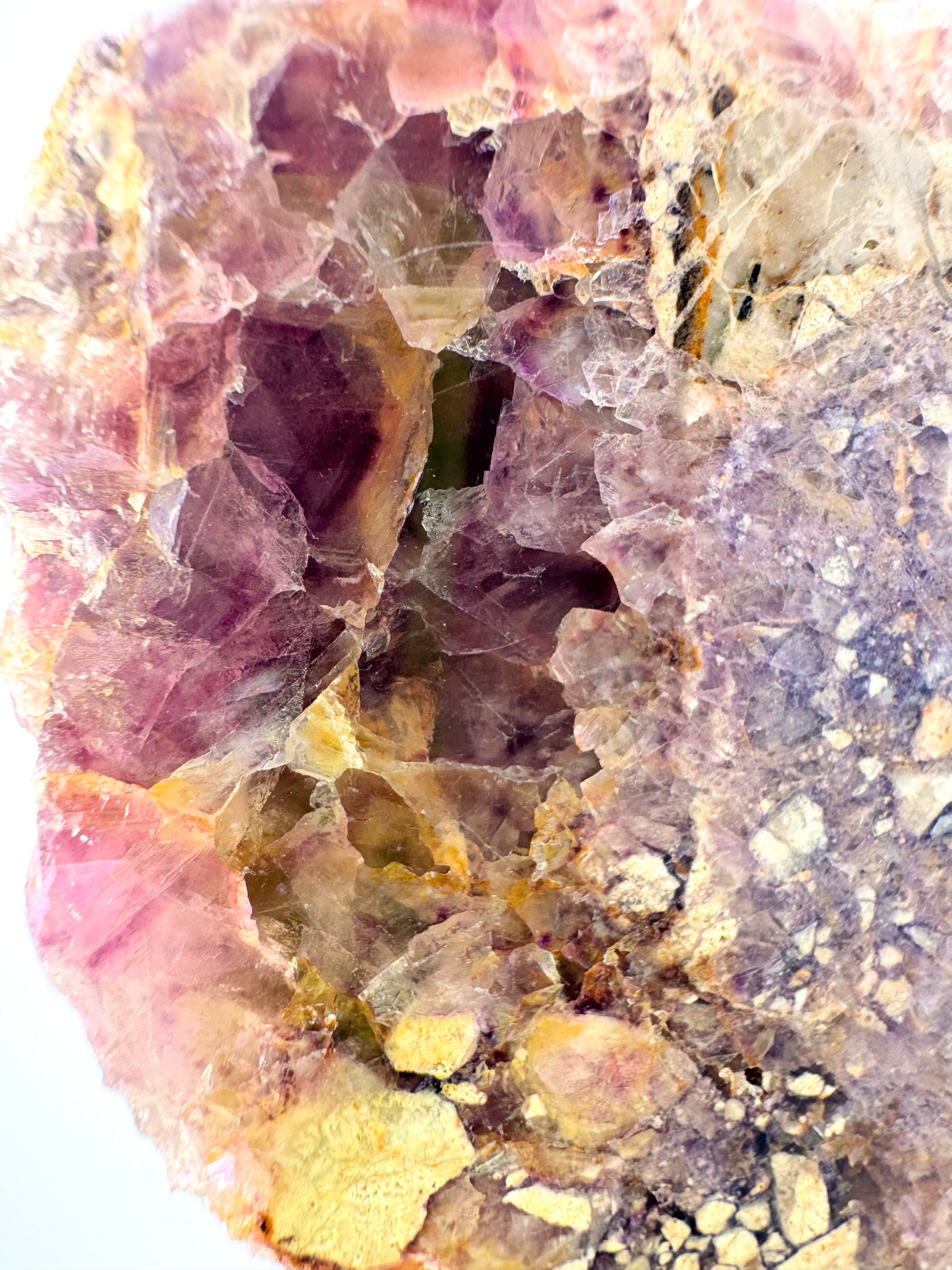 Tiffany Stone (Bertrandite, Fluorite & Opal)