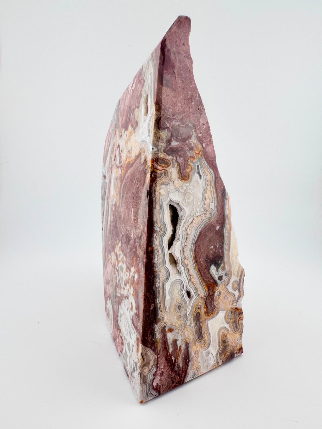 1.7kg Mexico Lace Agate Freeform with Natural Druzy