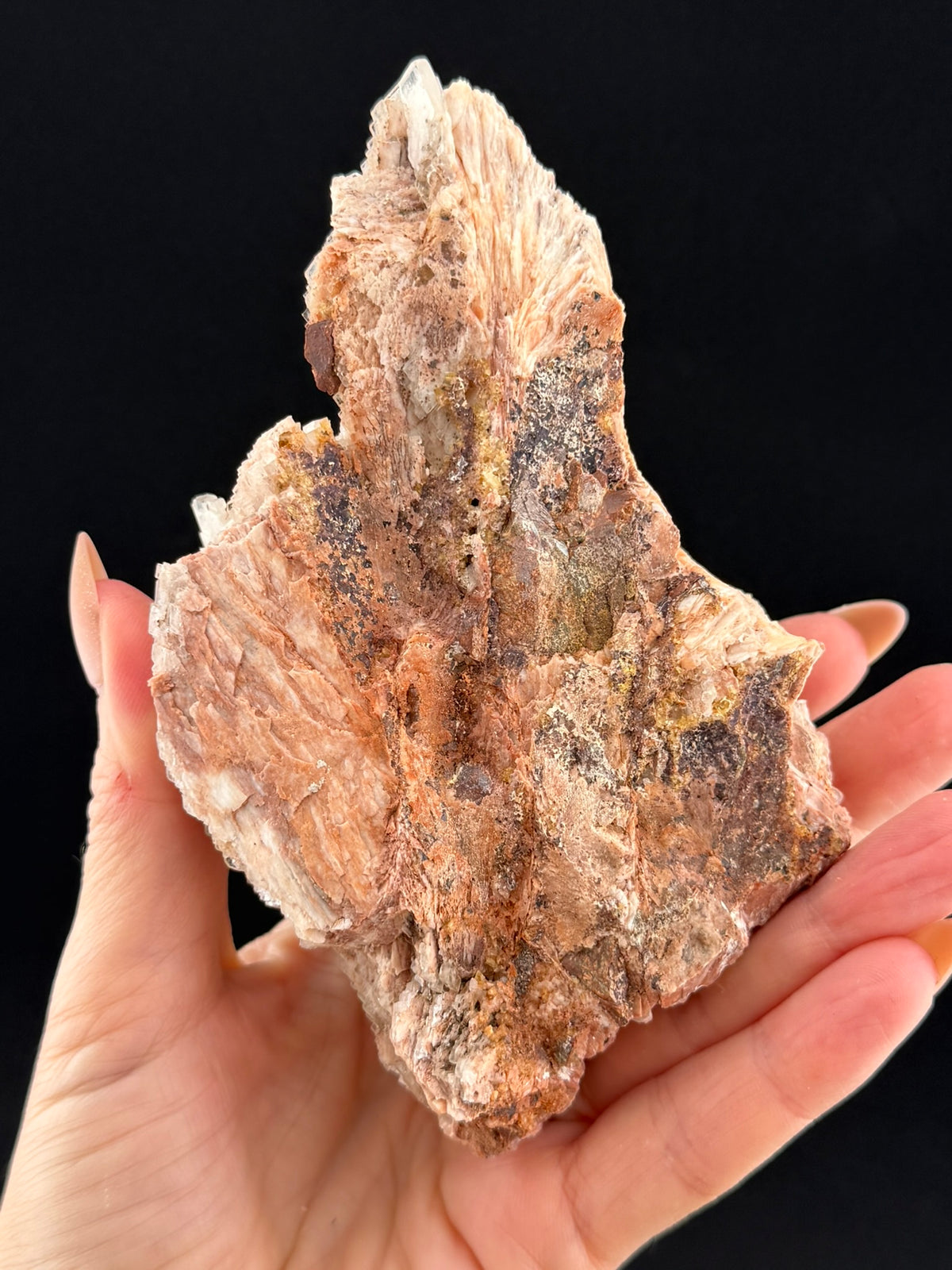 Pink Barite, Nova Scotia, Canada