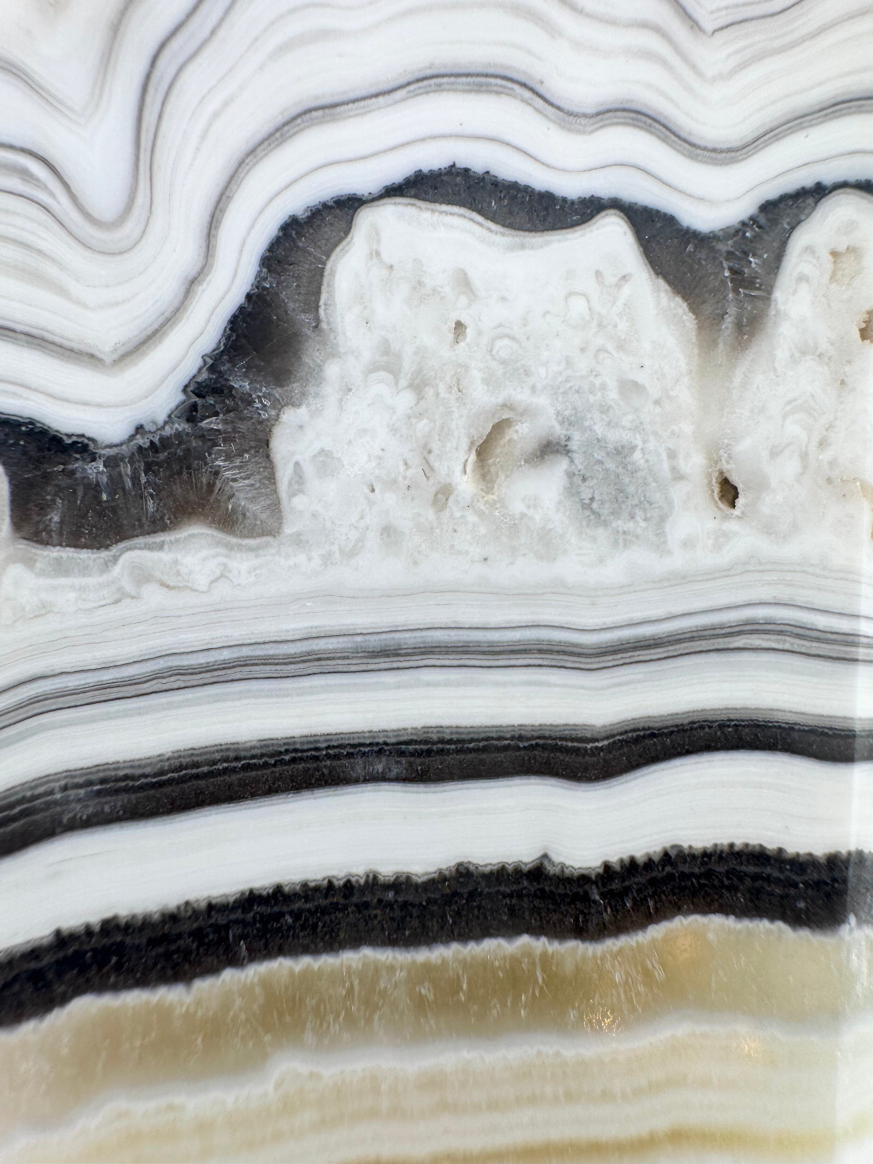 Banded Honey Calcite