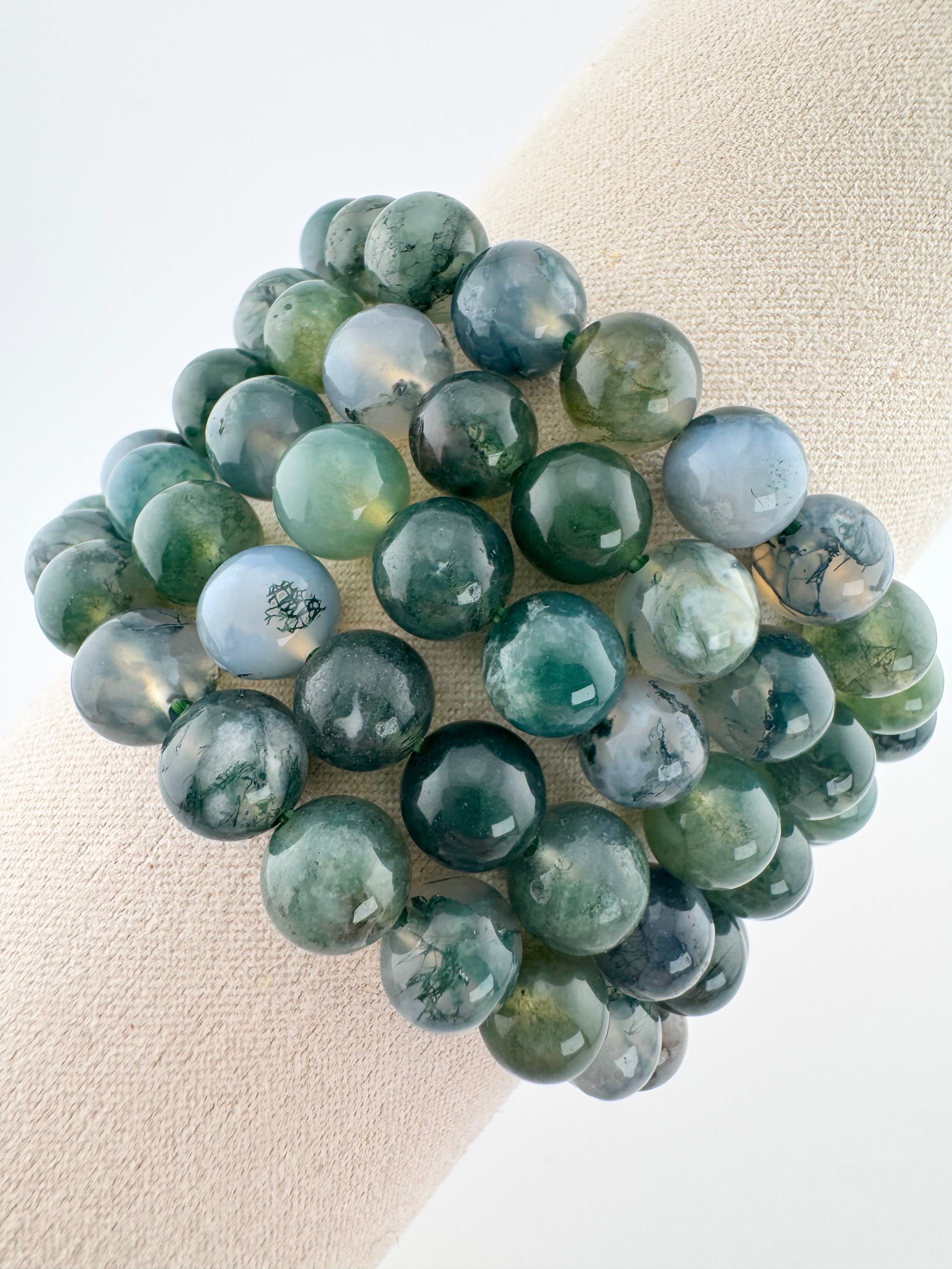 Moss Agate Bracelet