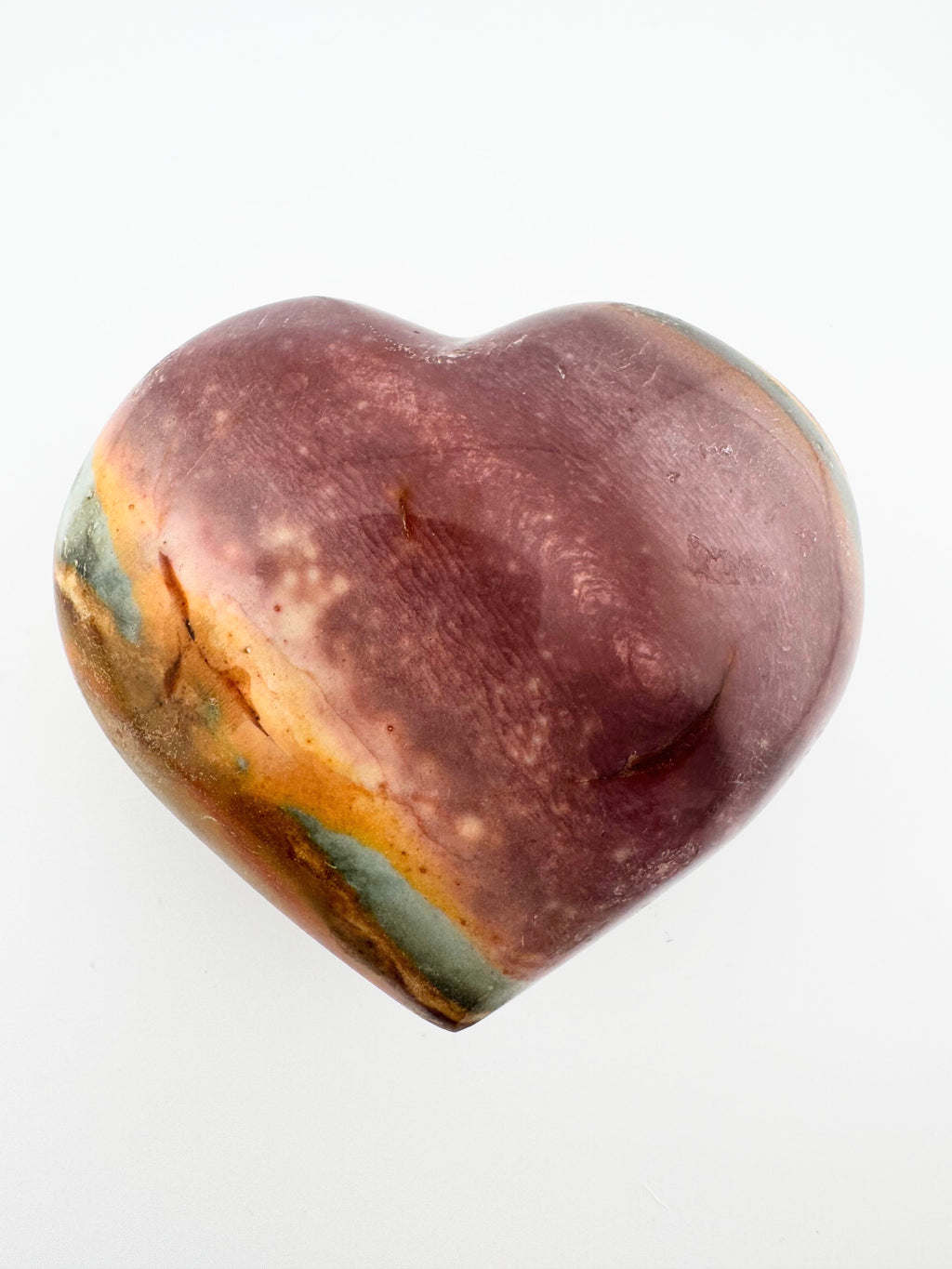 Polychrome Jasper Heart