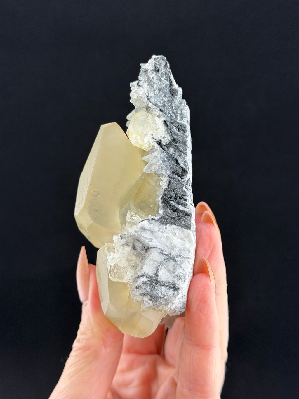 Yellow Diamond Calcite, Anhui, China