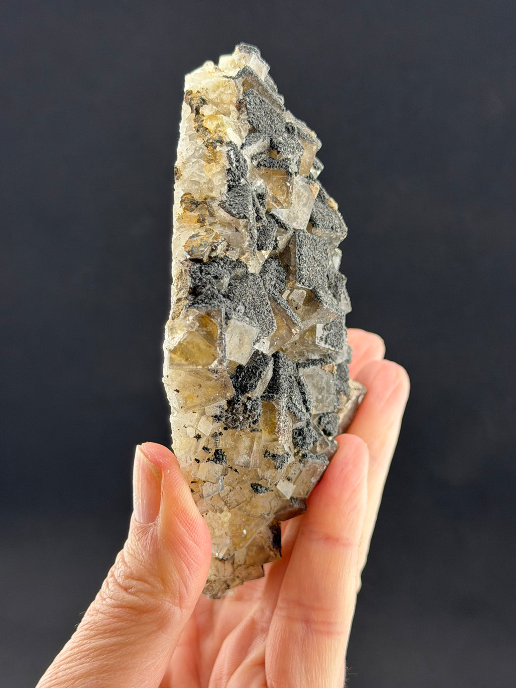 Fluorite & Black Siderite, Cumbria, England