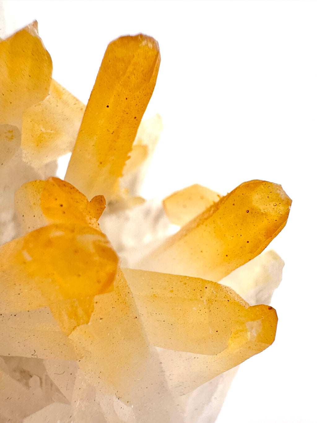Mango Quartz Cluster