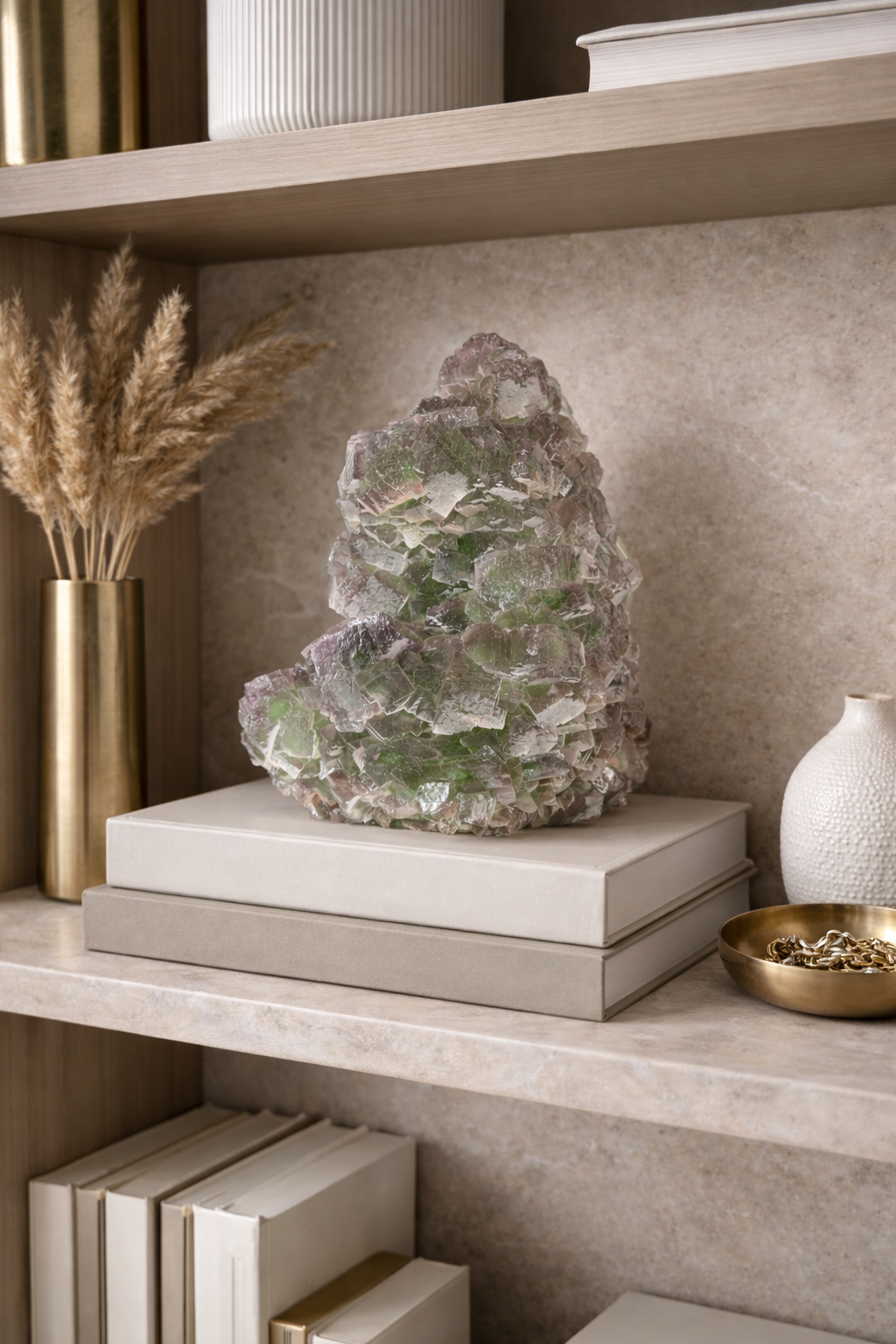 8kg Green Purple Sugar Fluorite