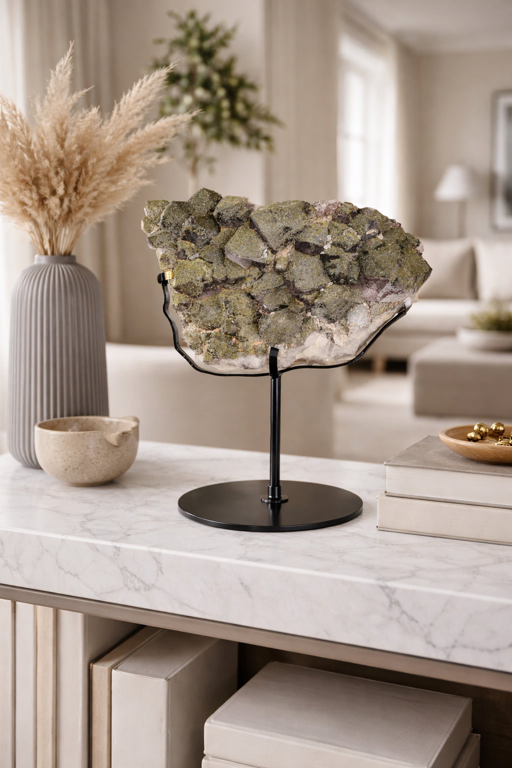 Epidote Veil Amethyst