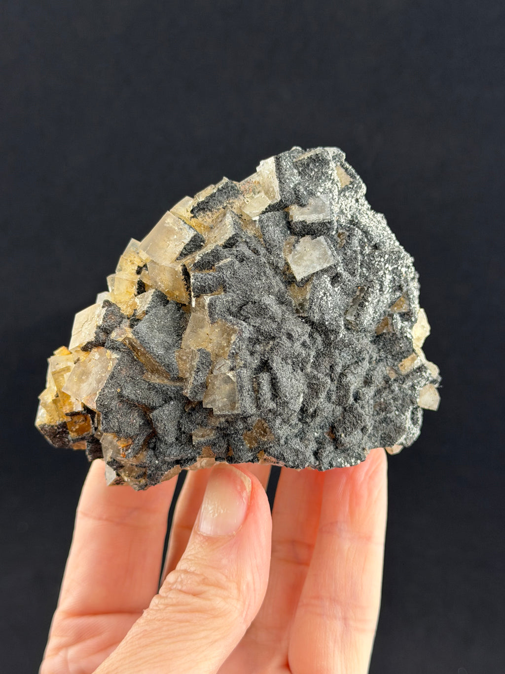 Fluorite & Black Siderite, Cumbria, England