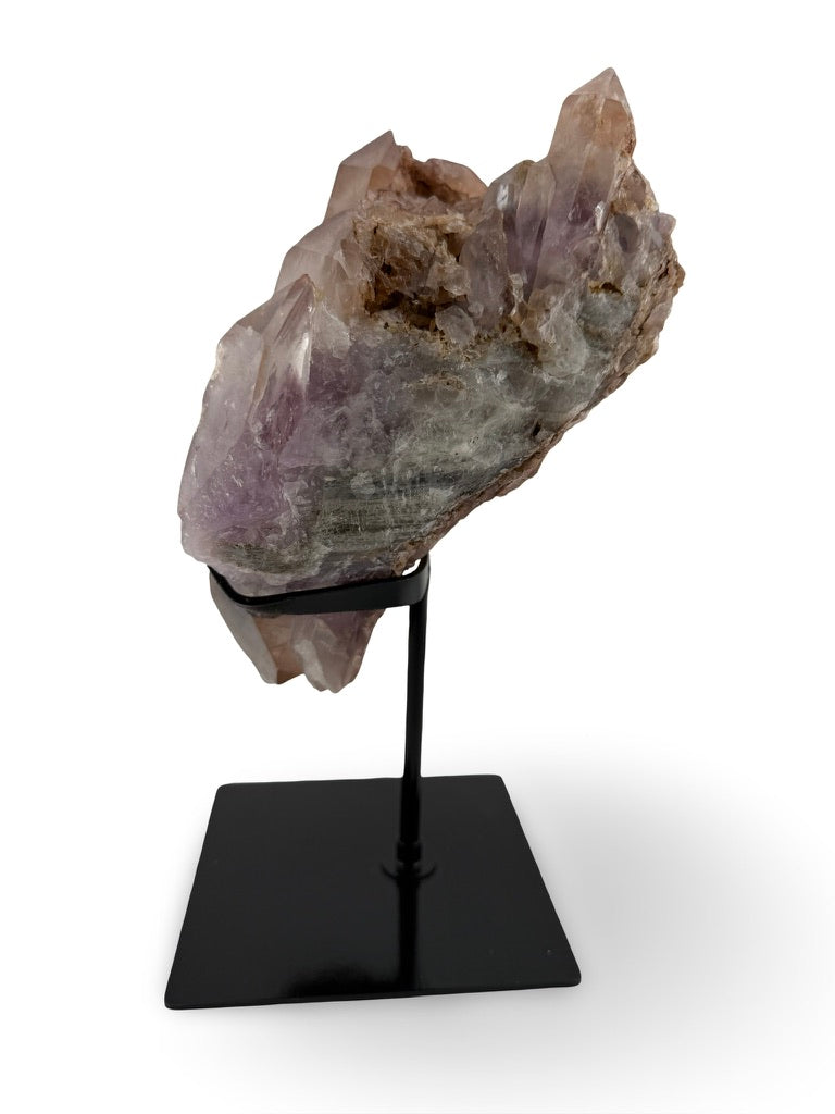 Pink and Violet Elestial Skeleton Quartz