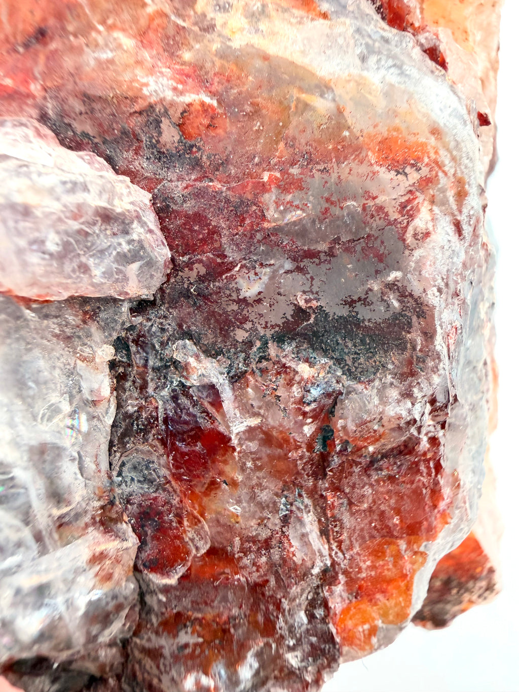 Raw Fire Quartz